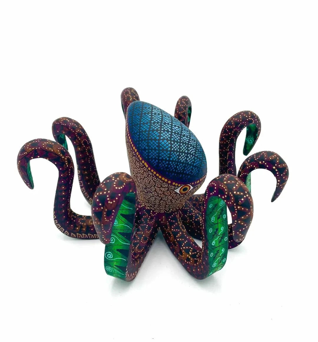 Octopus Alebrije – Hand-carved Oaxacan Art