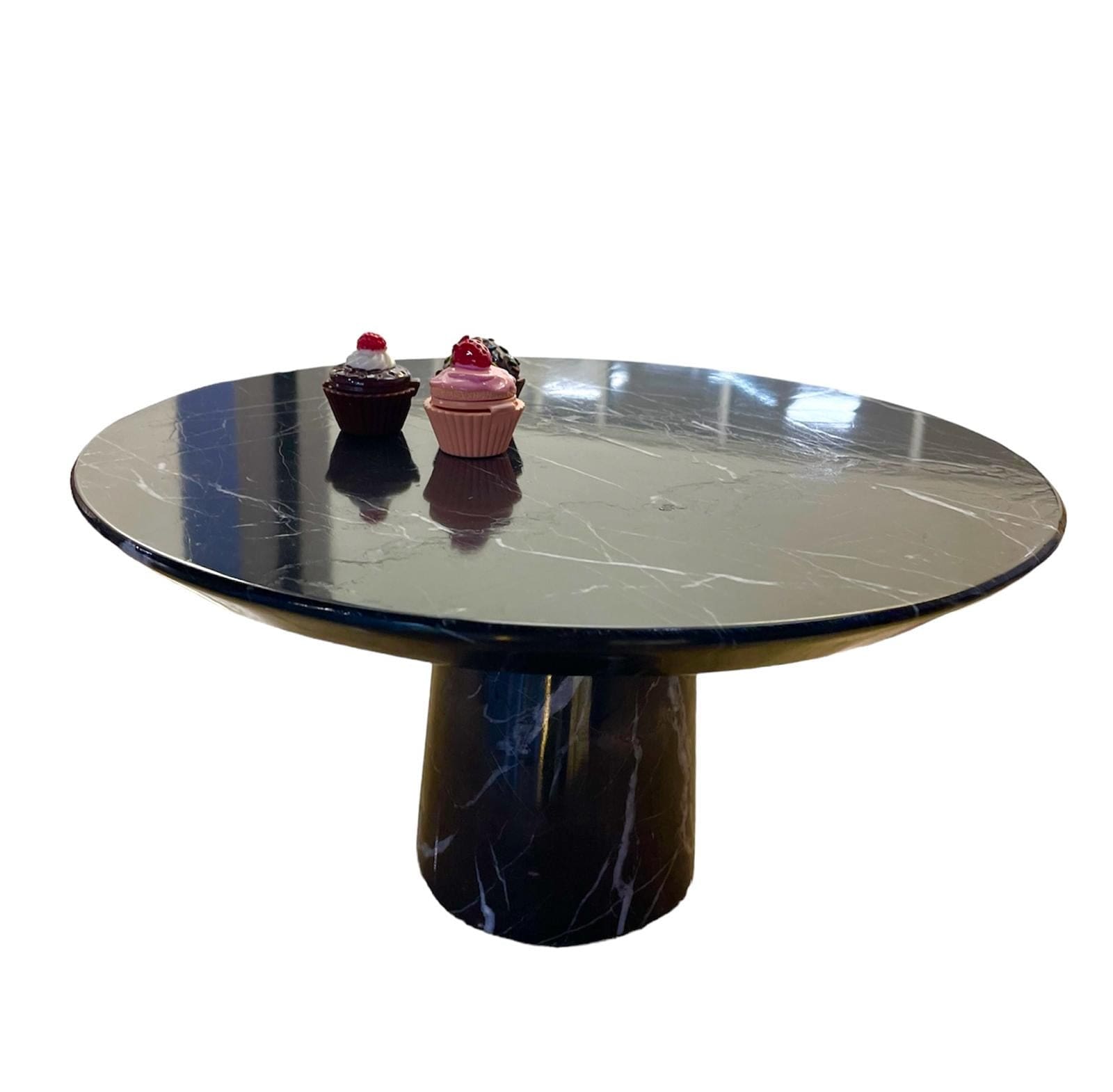 Mexoul Black Marble pastry plate