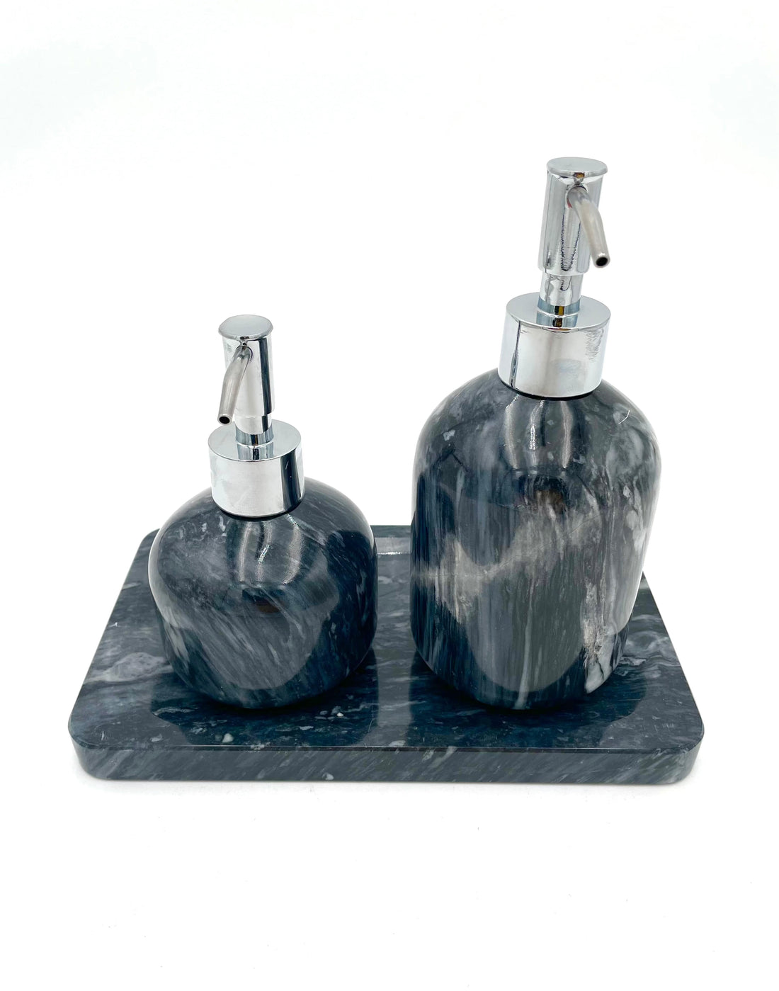 Mexoul Black Marble soap & cream dispenser