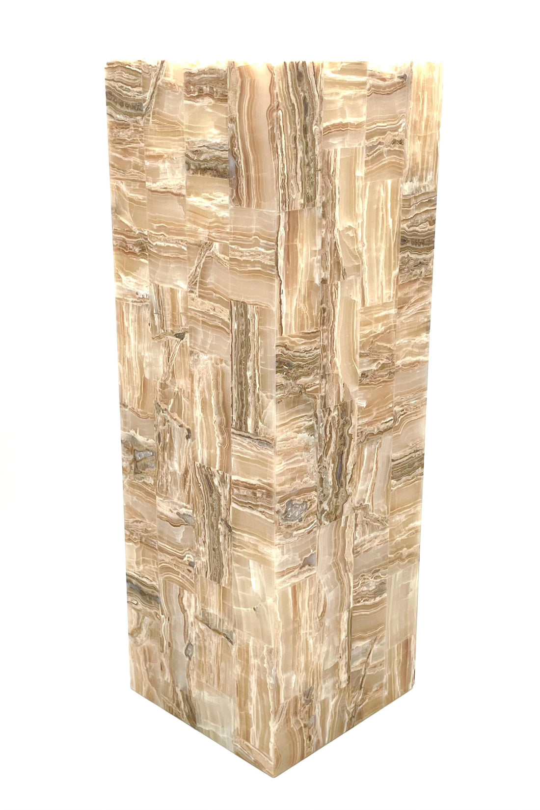 Mexoul Brown Onyx floor lamp