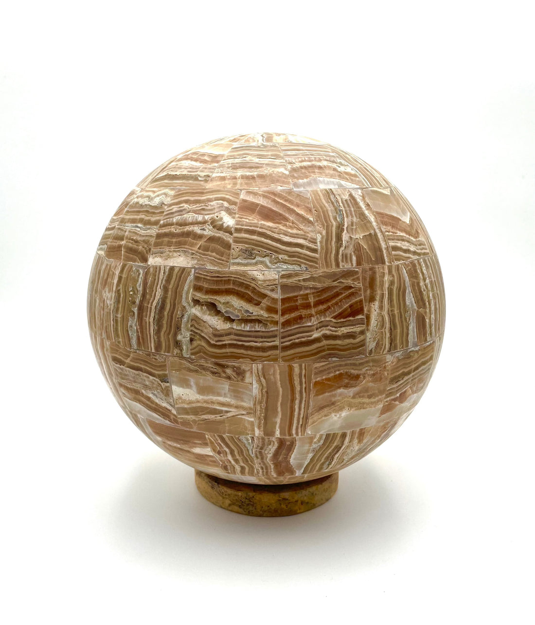 Mexoul Brown Onyx sphere lamp (S)