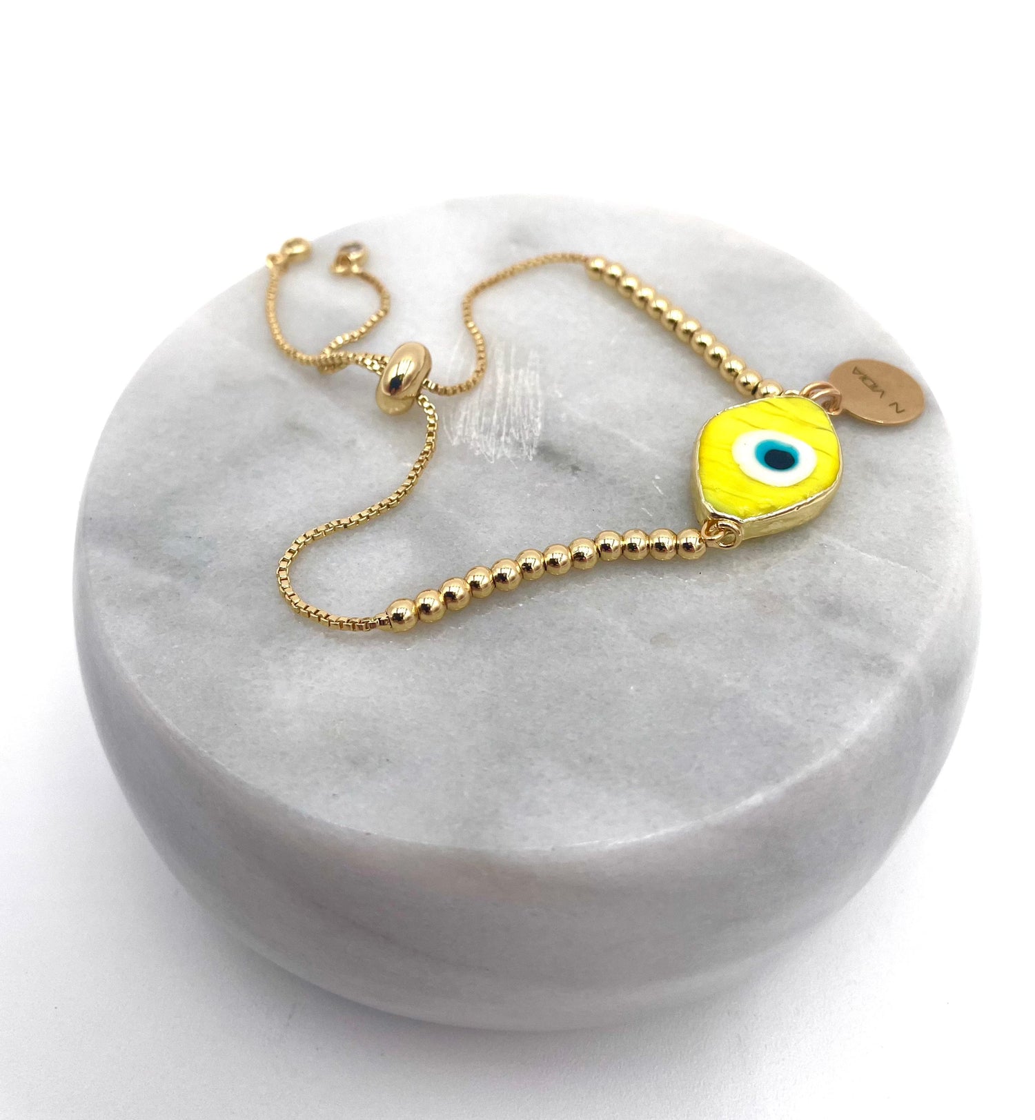 Mexoul Handmade gold plated bracelet variant 11