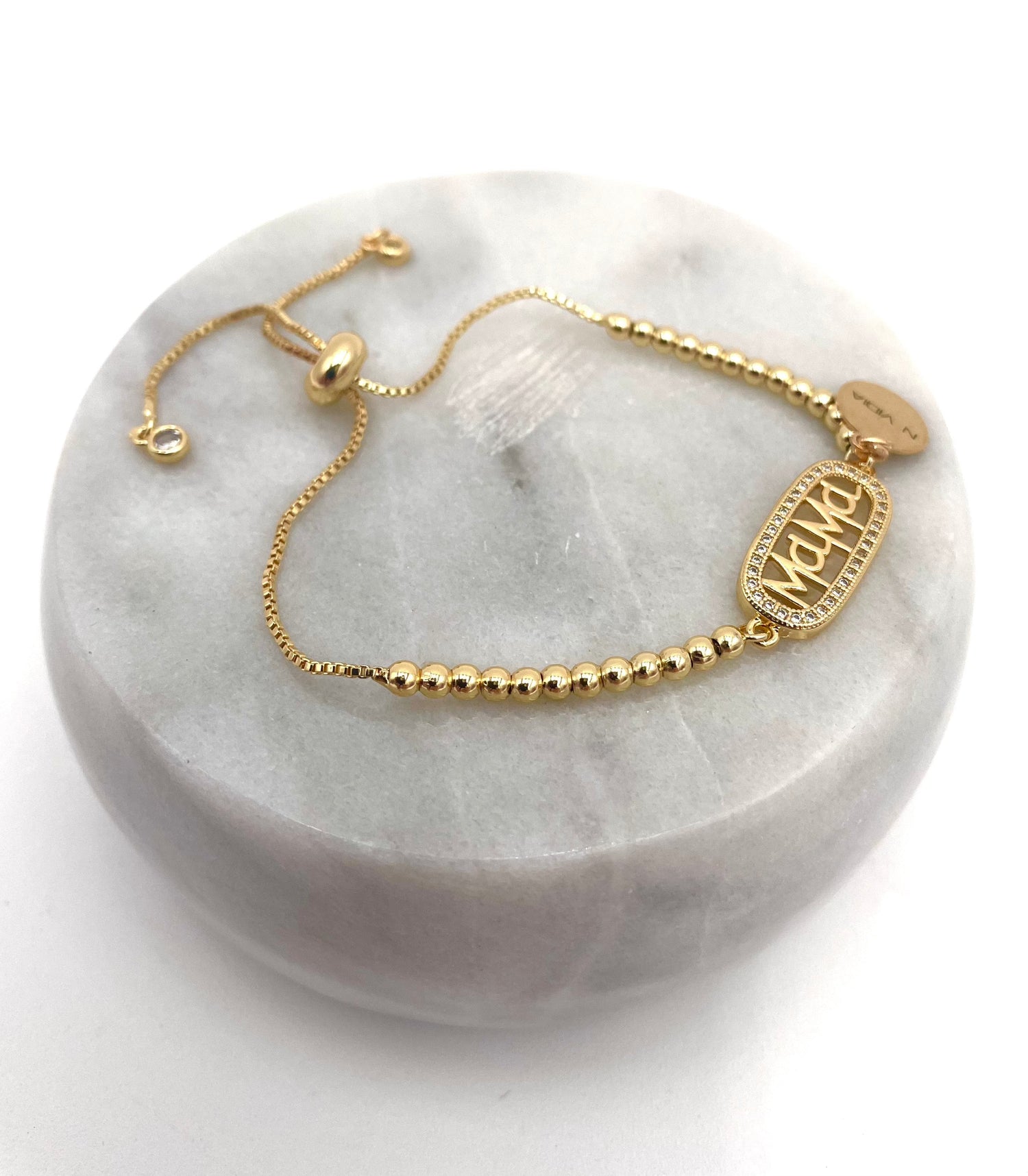 Mexoul Handmade gold plated bracelet variant 14