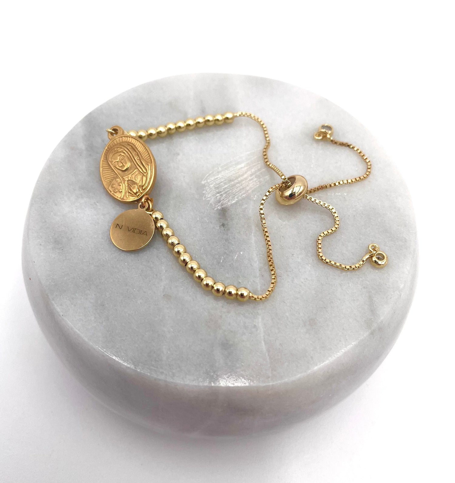 Mexoul Handmade gold plated bracelet variant 16