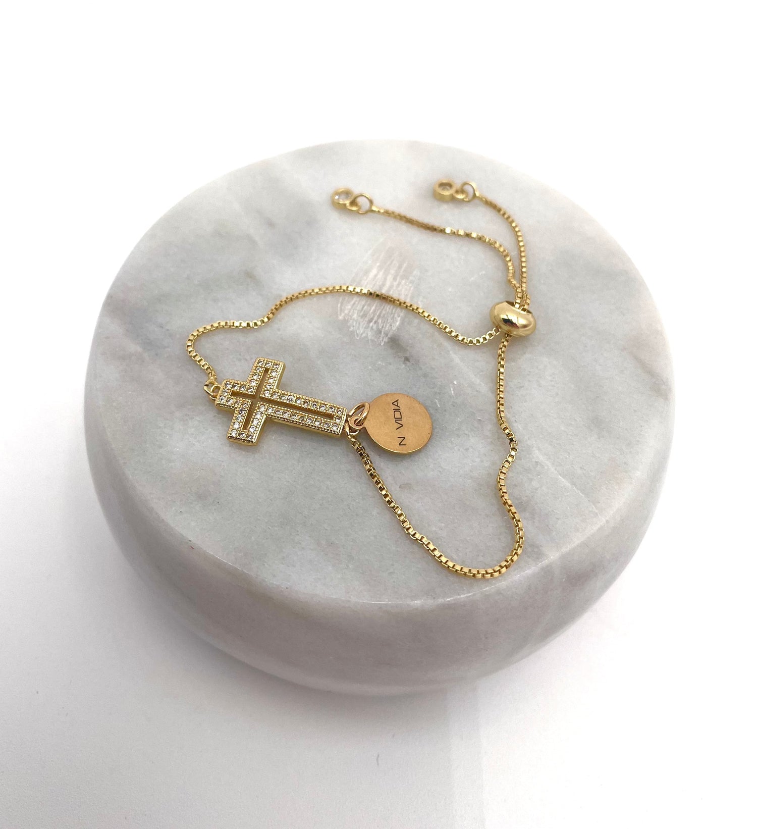 Mexoul Handmade gold plated bracelet variant 17