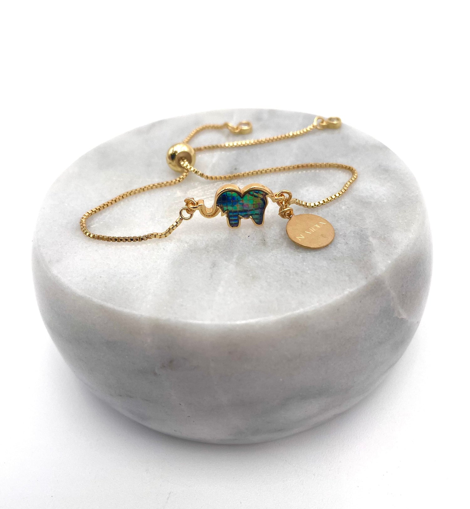 Mexoul Handmade gold plated bracelet variant 21