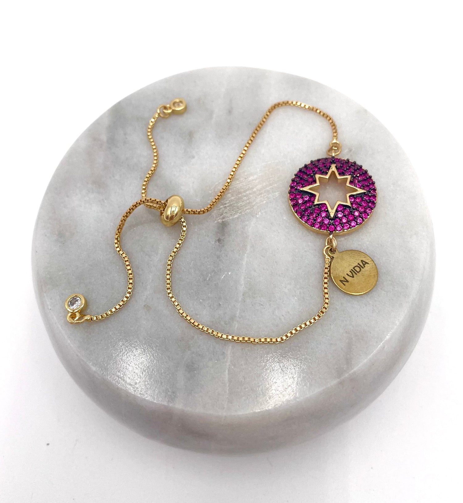 Mexoul Handmade gold plated bracelet variant 26