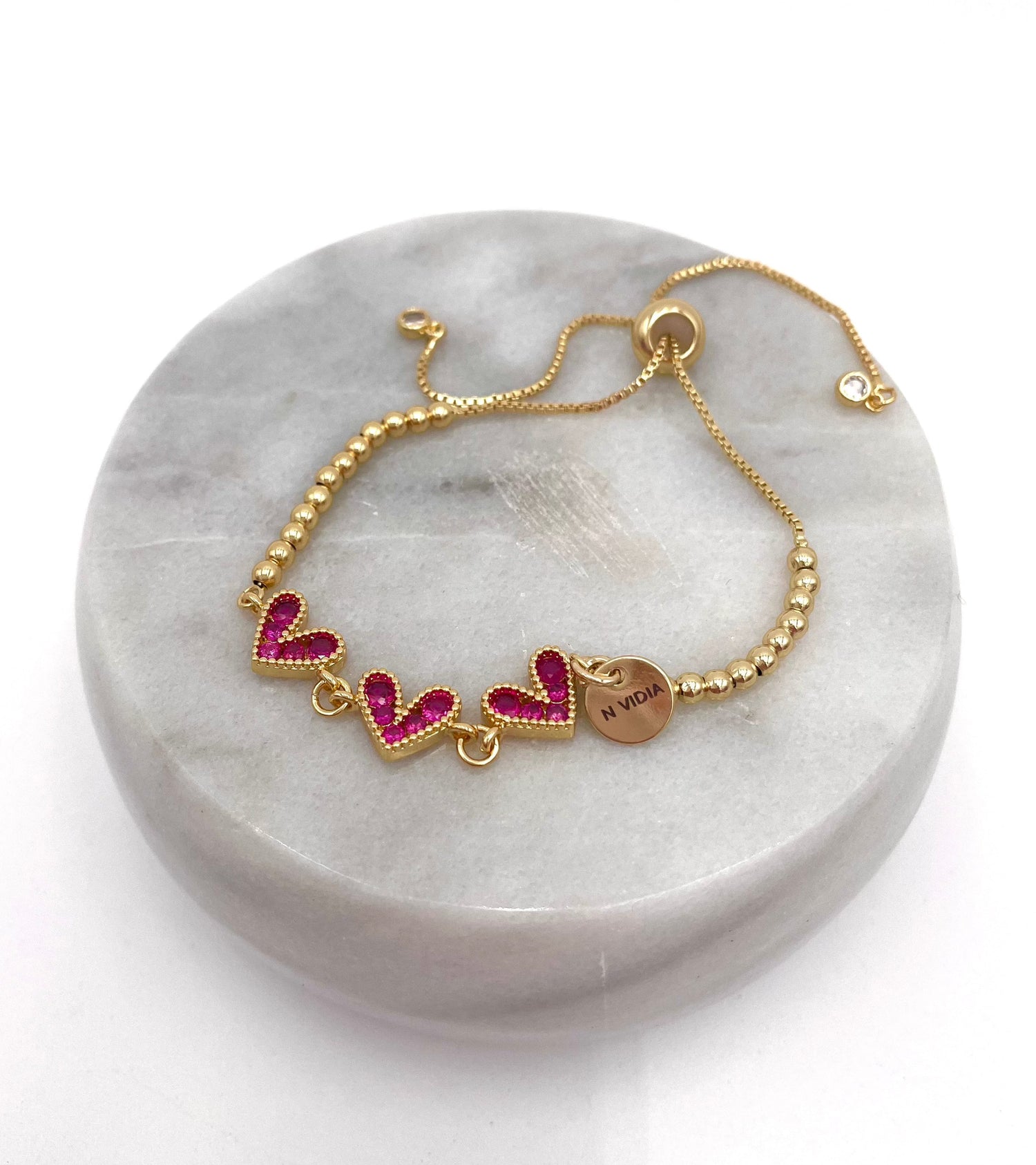 Mexoul Handmade gold plated bracelet variant 27