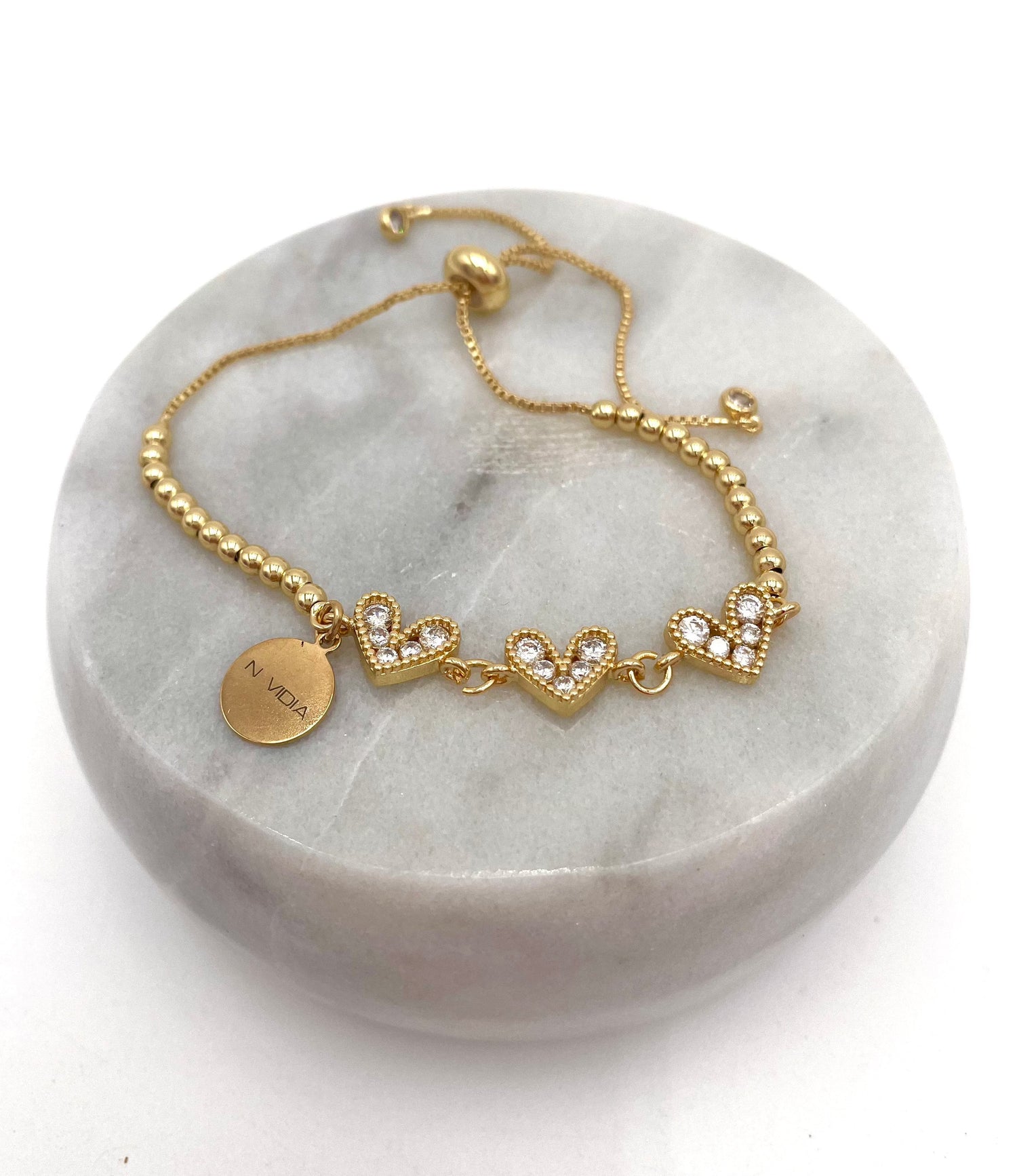 Mexoul Handmade gold plated bracelet variant 28