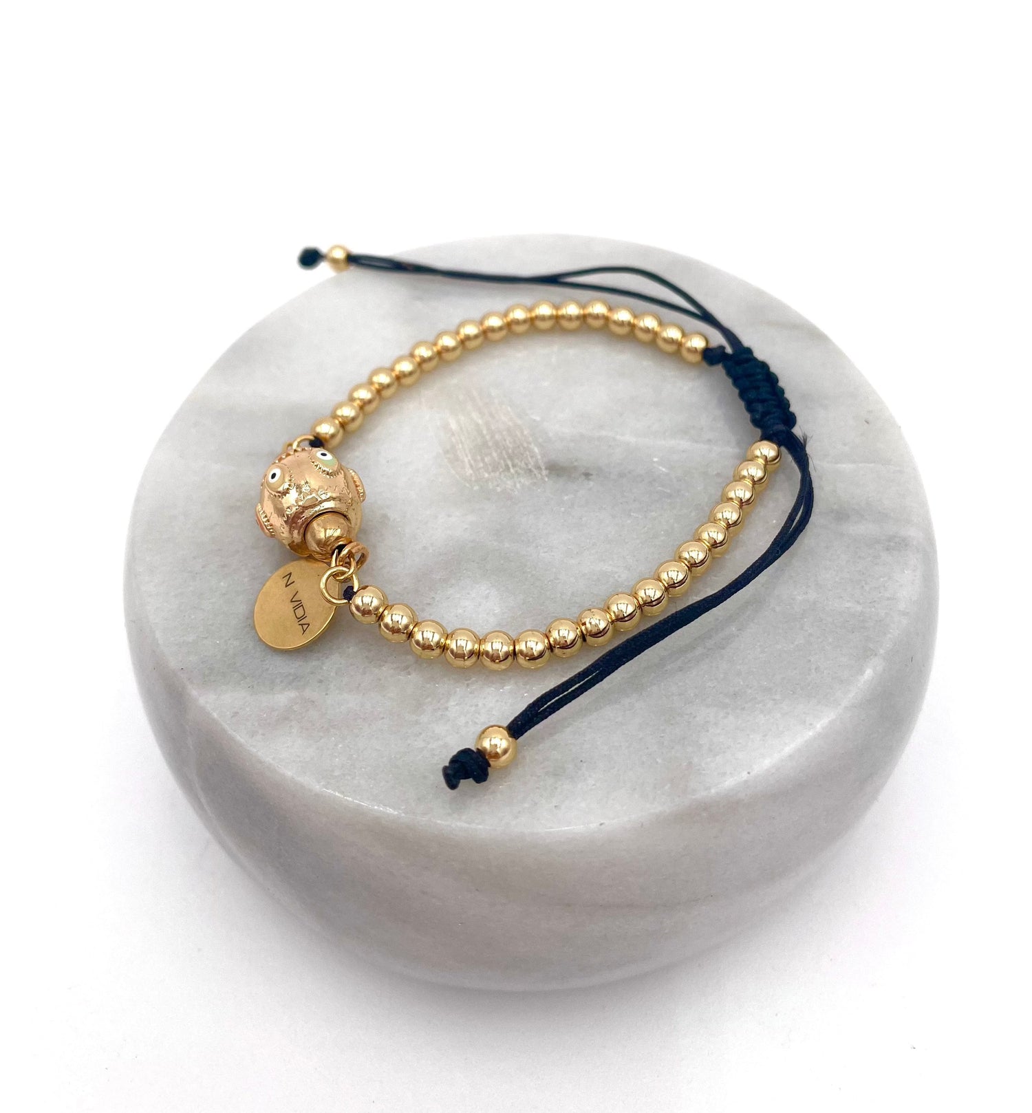 Mexoul Handmade gold plated bracelet variant 32