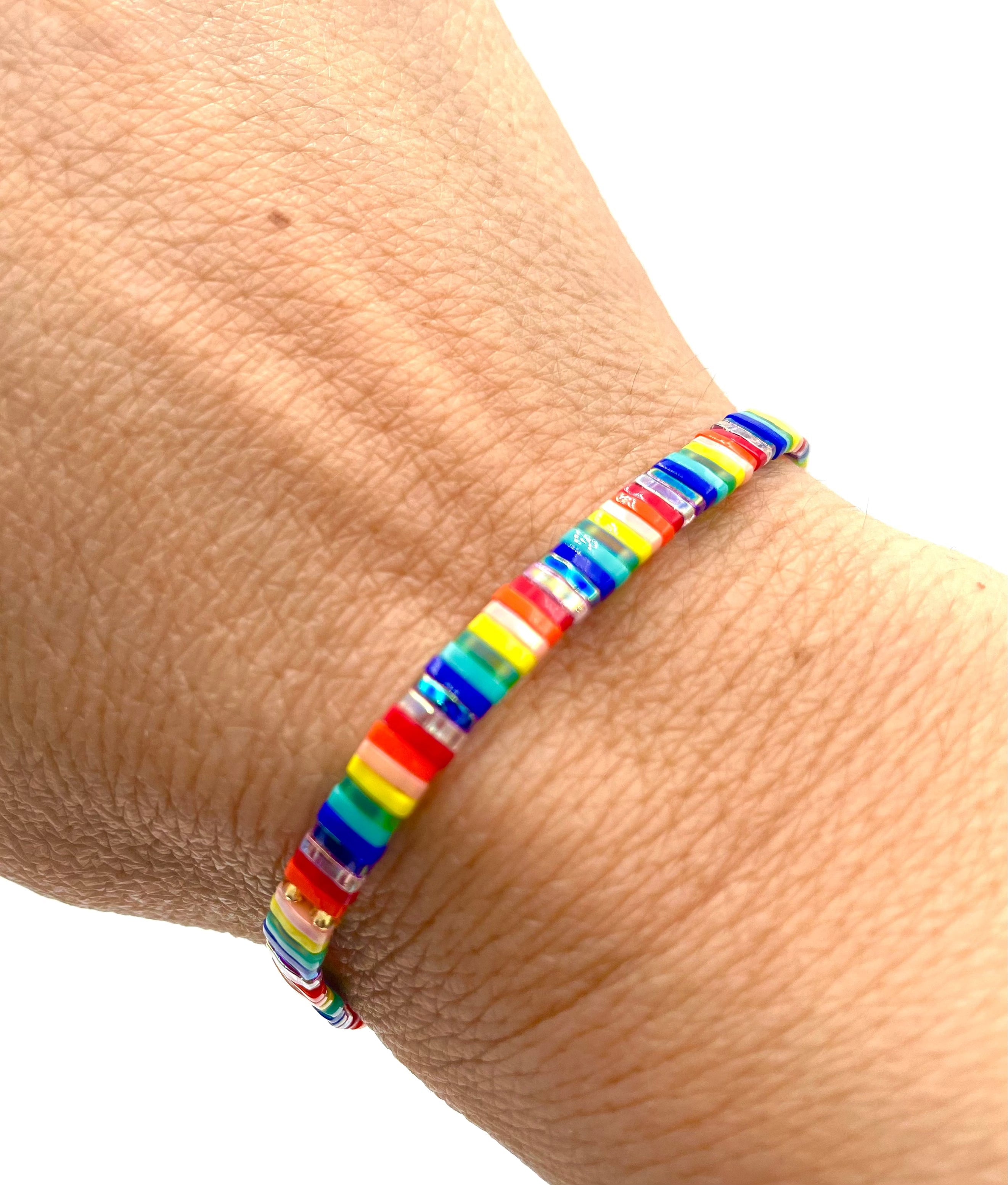 Mexoul Handmade Miyuki Tila bead bracelet variant 10