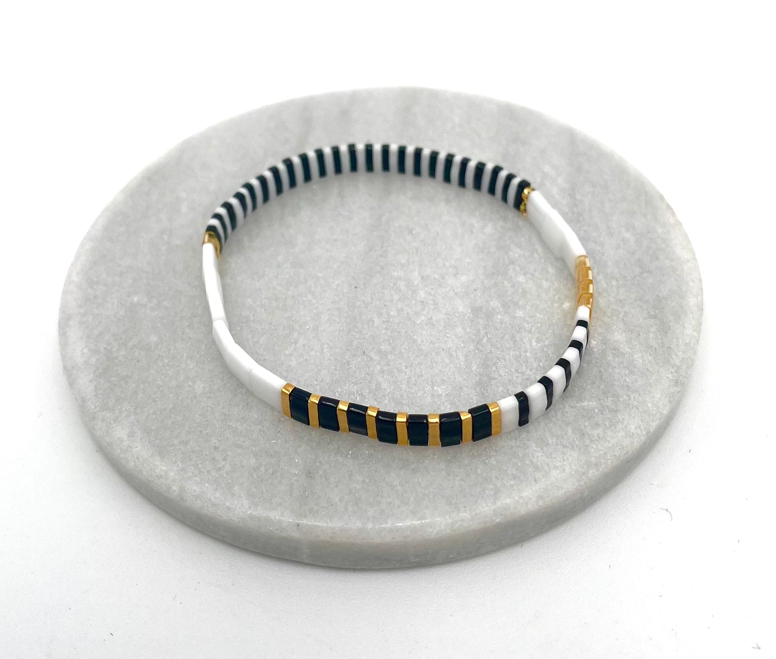Mexoul Handmade Miyuki Tila bead bracelet variant 19