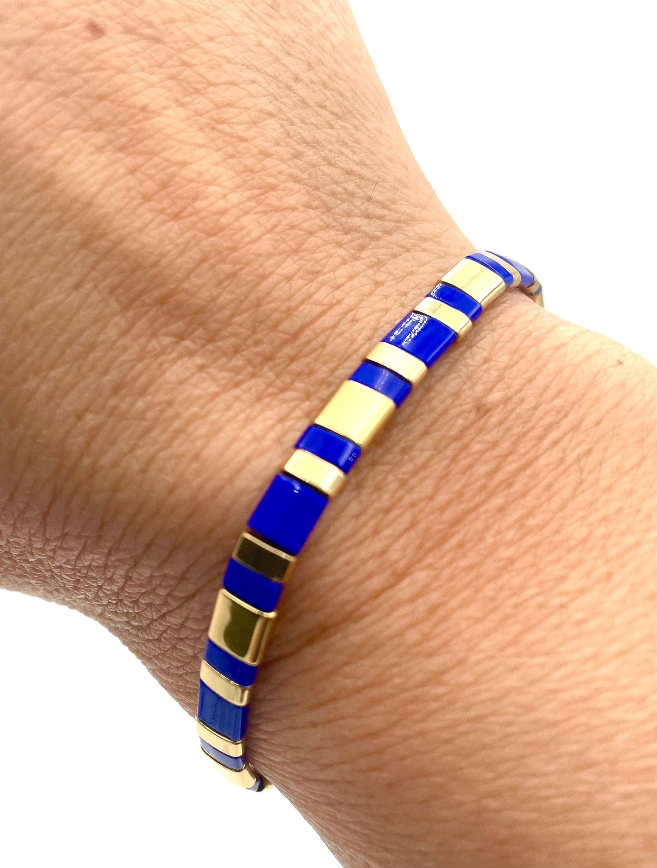 Mexoul Handmade Miyuki Tila bead bracelet variant 21