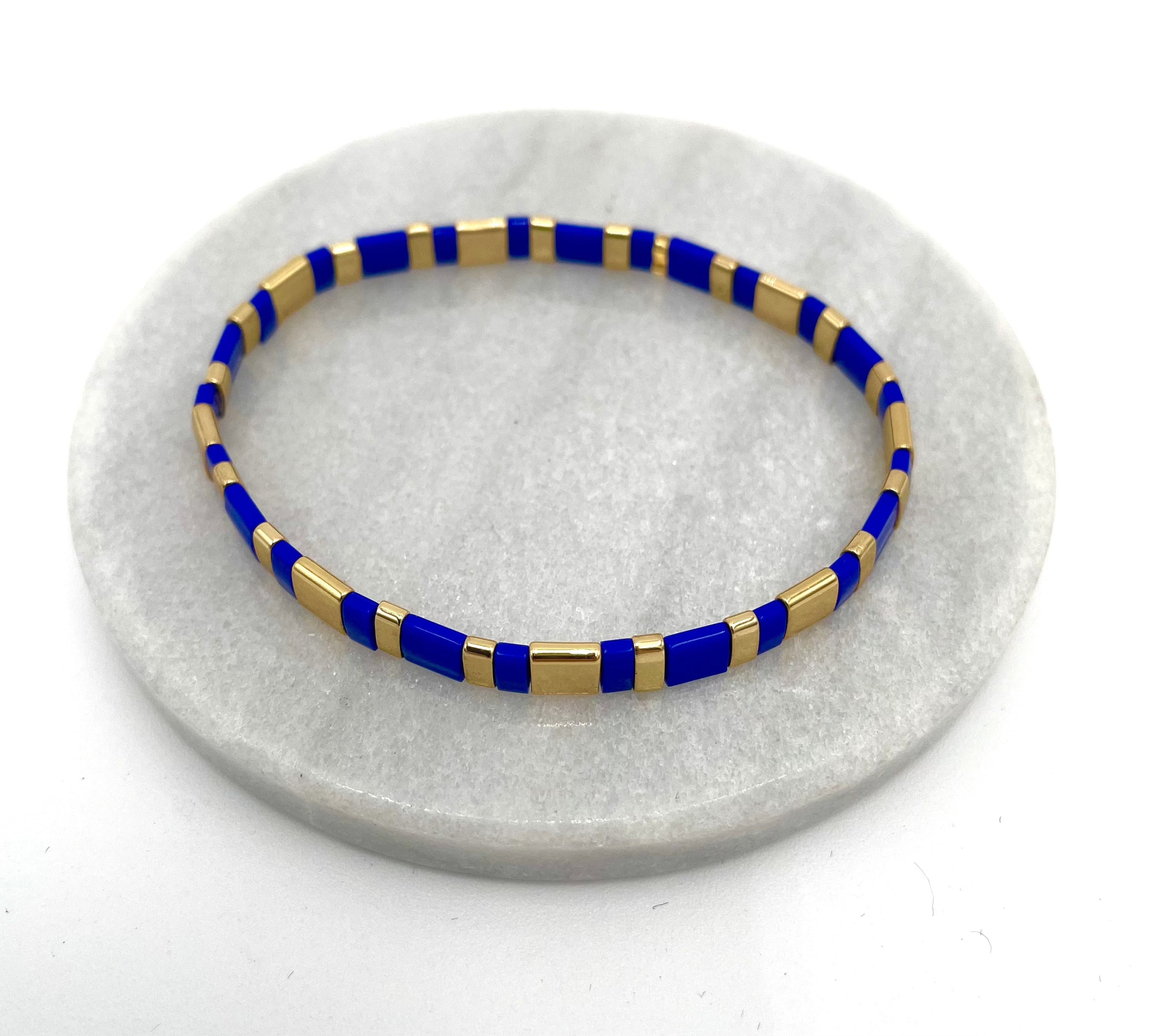 Mexoul Handmade Miyuki Tila bead bracelet variant 21