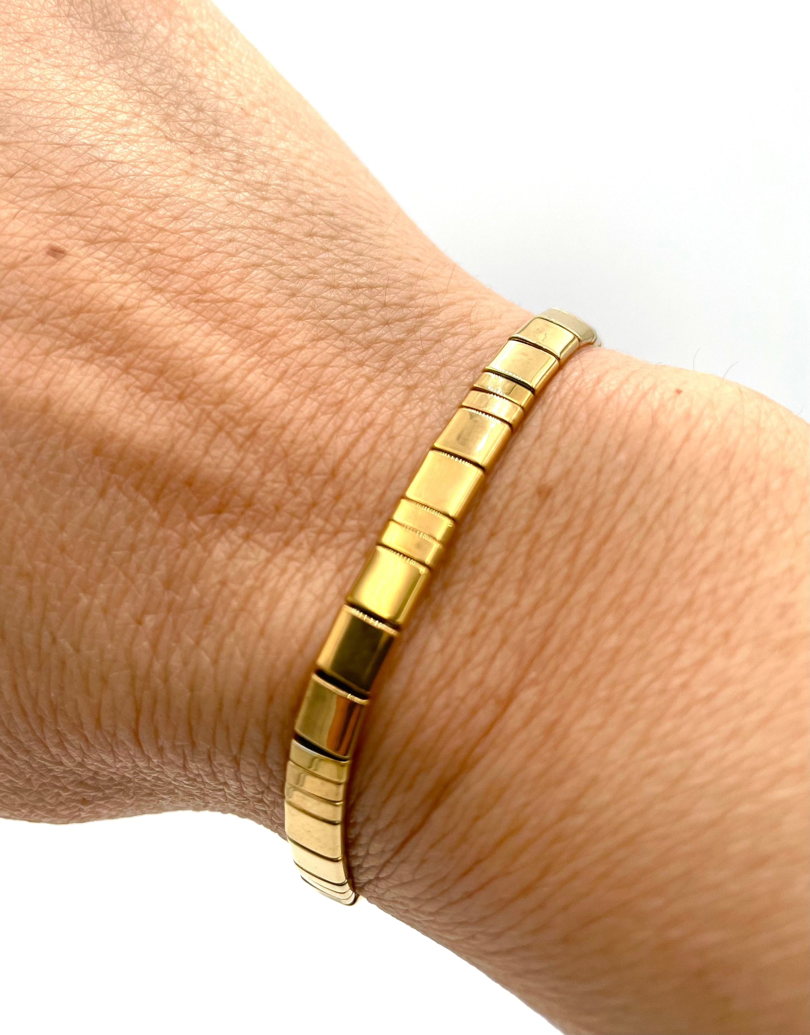 Mexoul Handmade Miyuki Tila bead bracelet variant 7