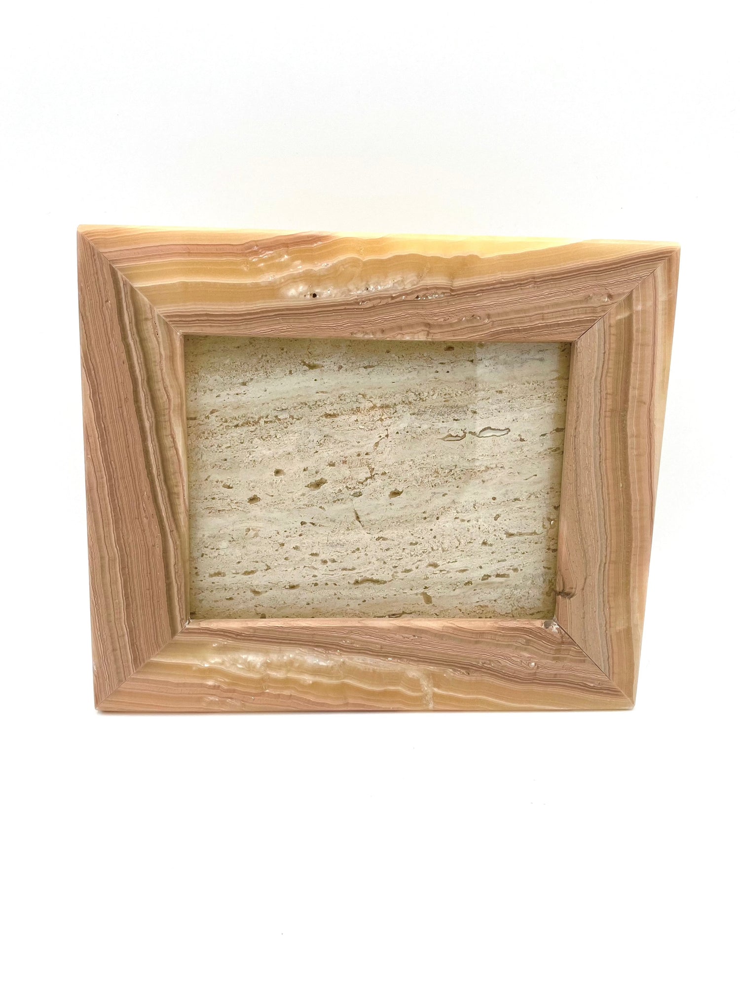 Mexoul Horizontal Beige Marble portrait holder (L)