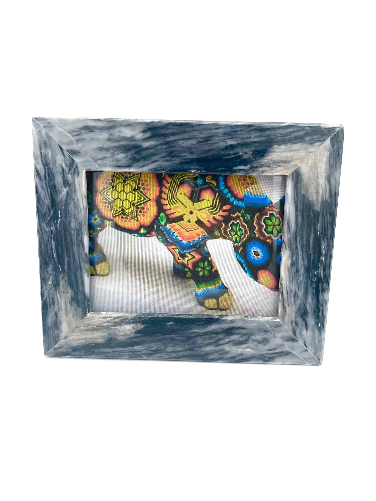 Mexoul Horizontal Black Marble portrait holder (L)