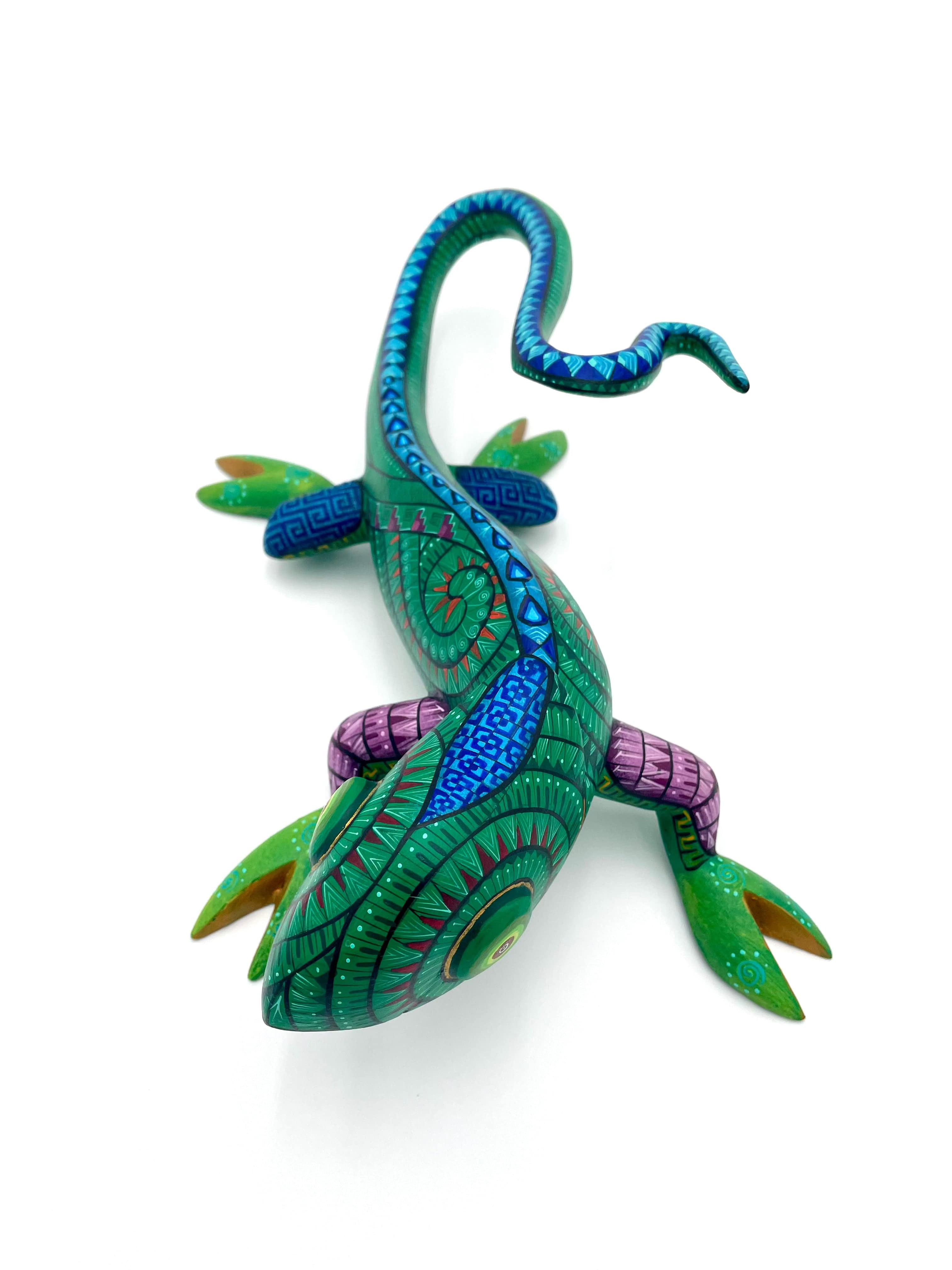 Mexoul Iguana alebrije