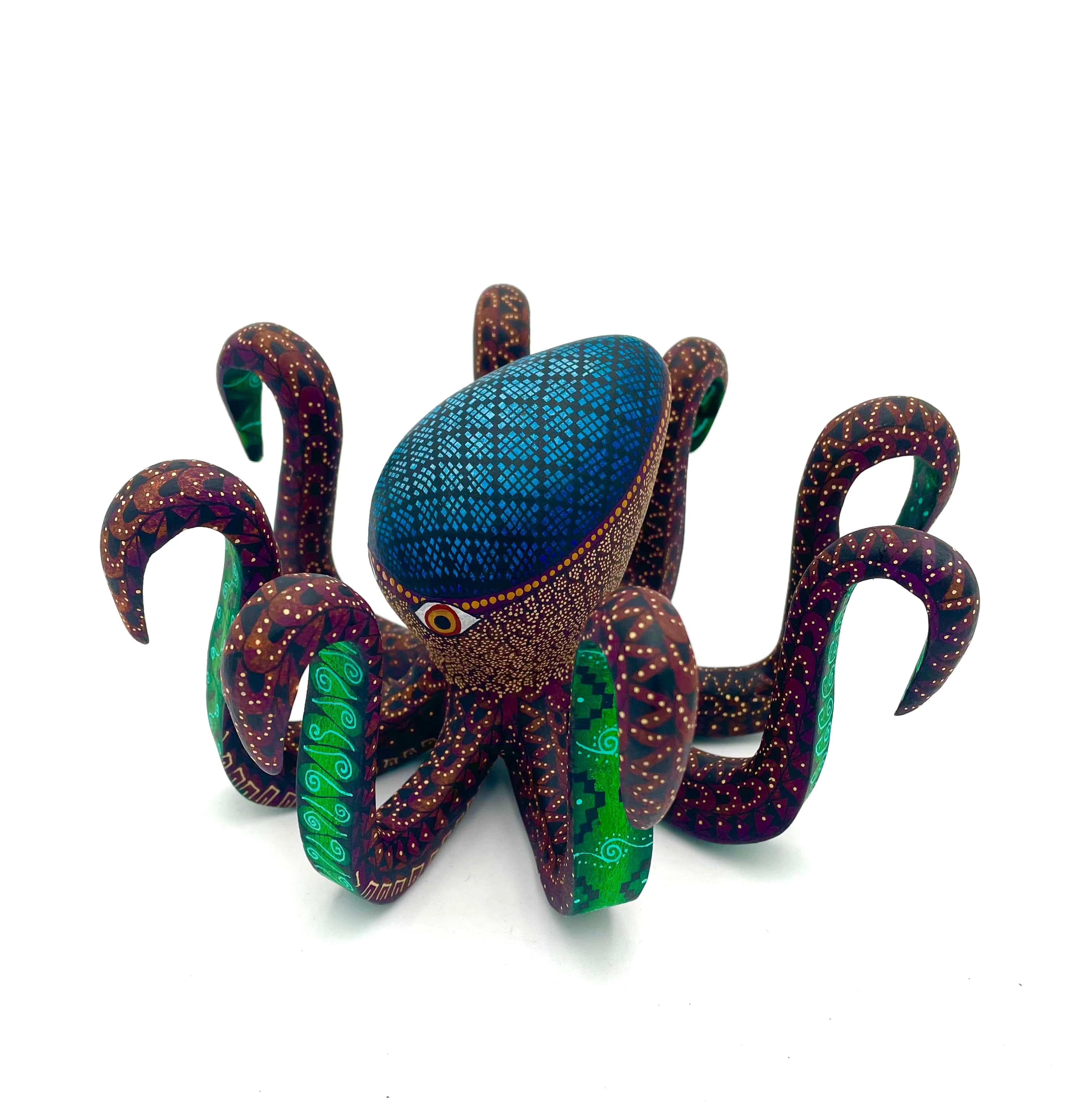 Mexoul Octopus alebrije
