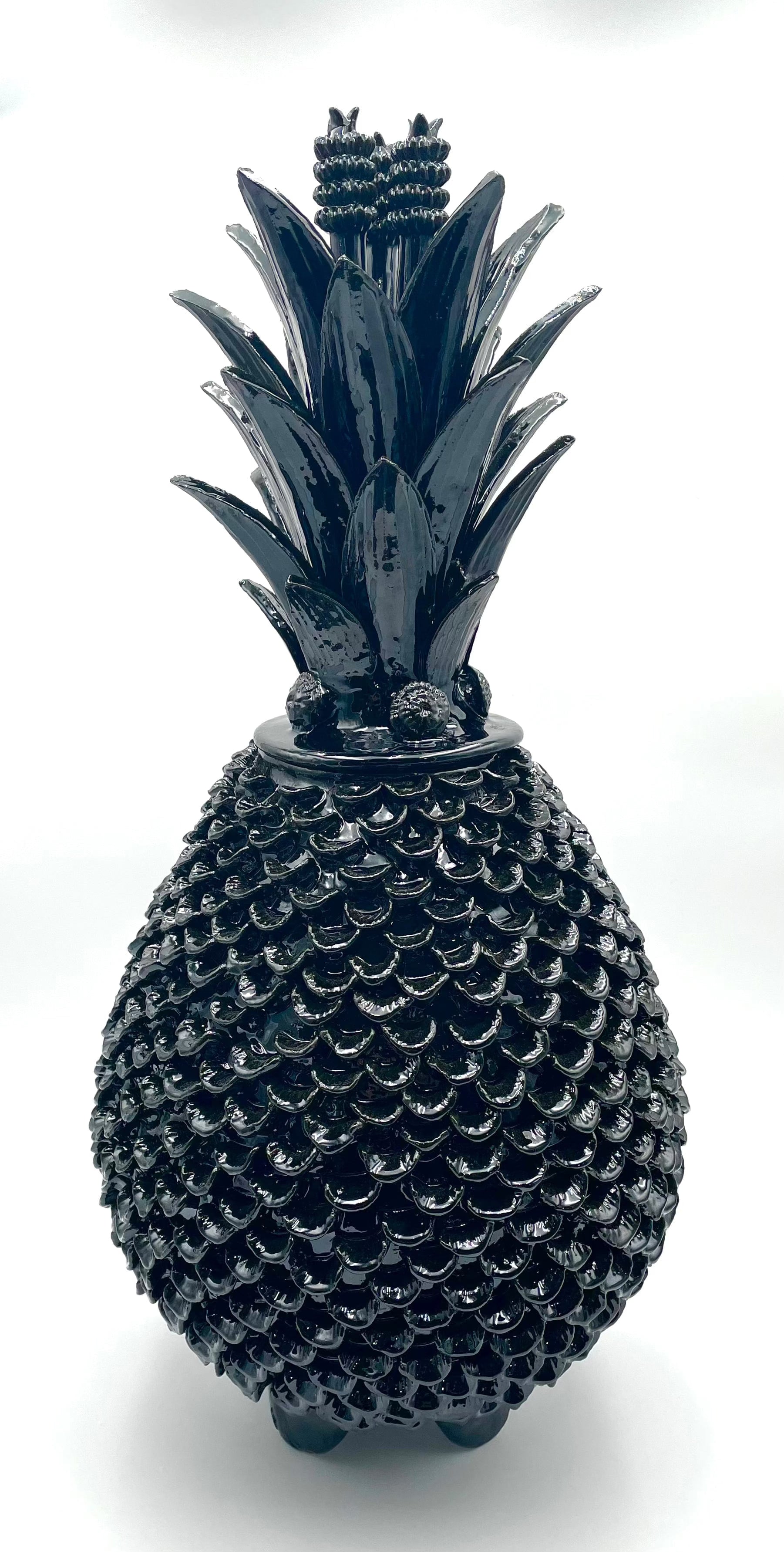 Mexoul Vitrified clay pineapple (L)