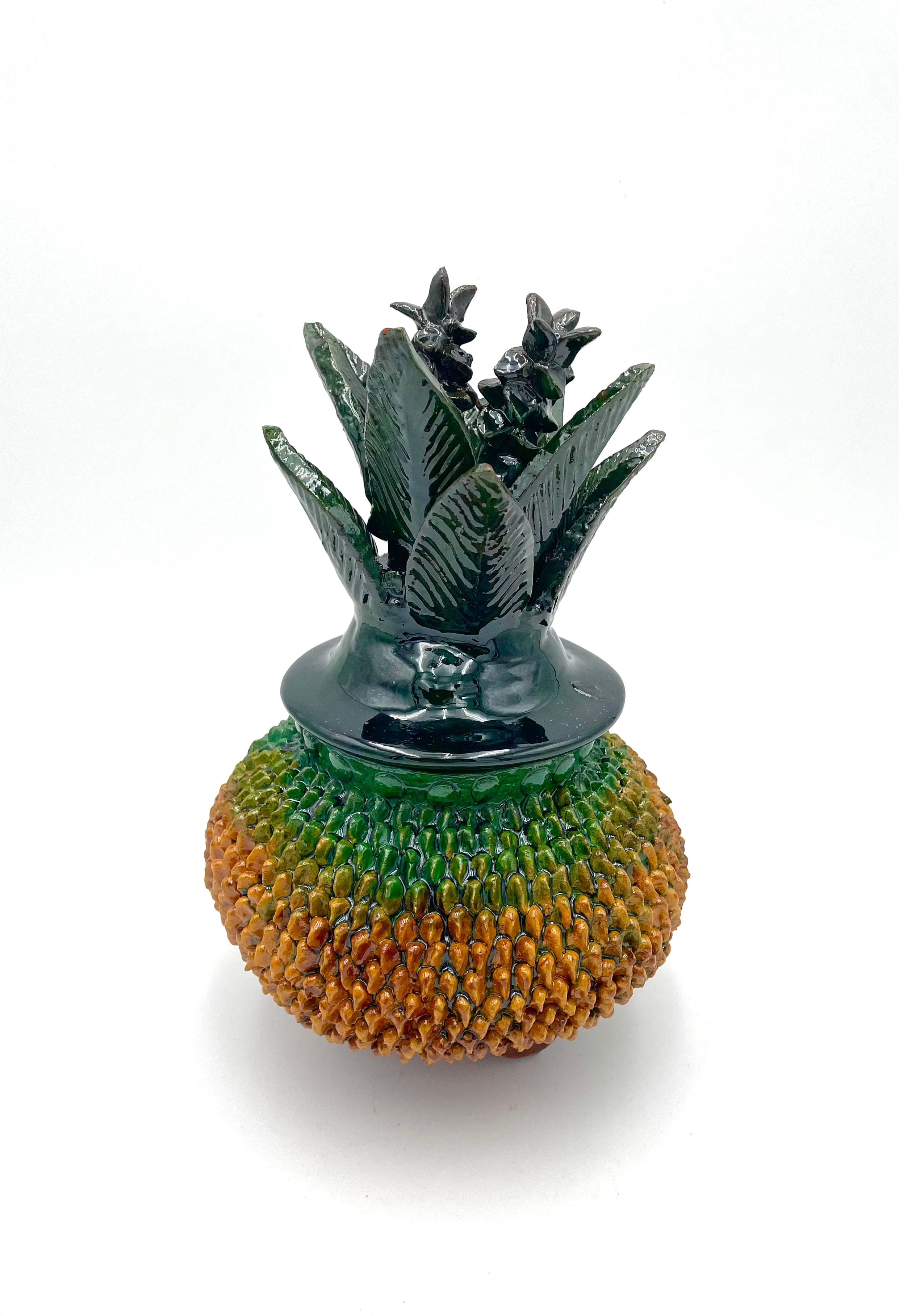 Mexoul Vitrified clay pineapple (S)