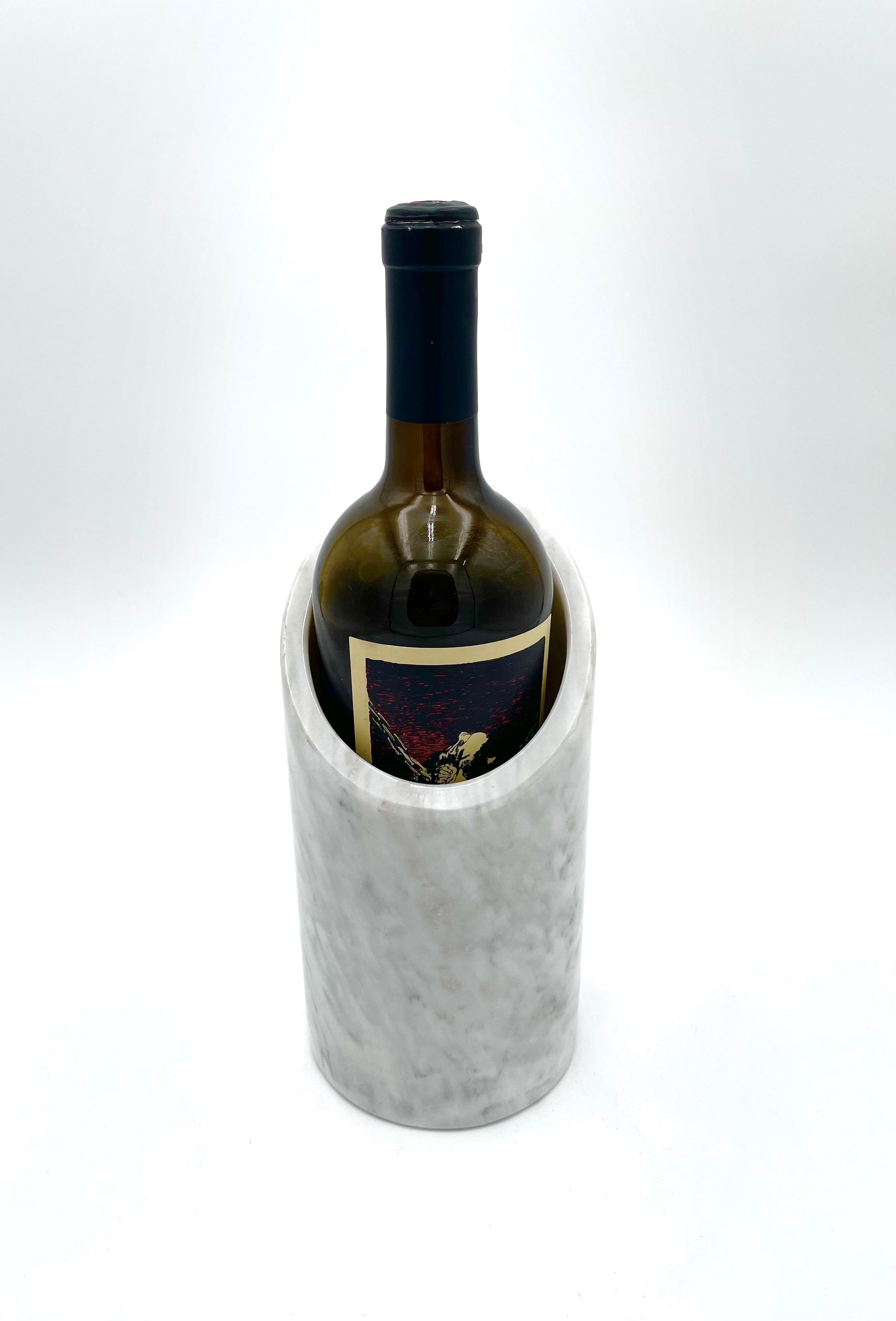 Mexoul White Marble wine bottle chiller
