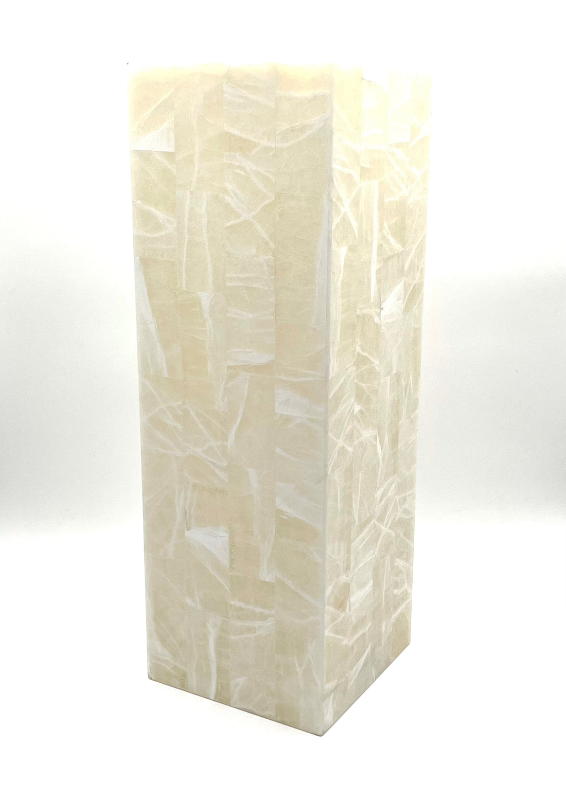 Mexoul White Onyx floor lamp