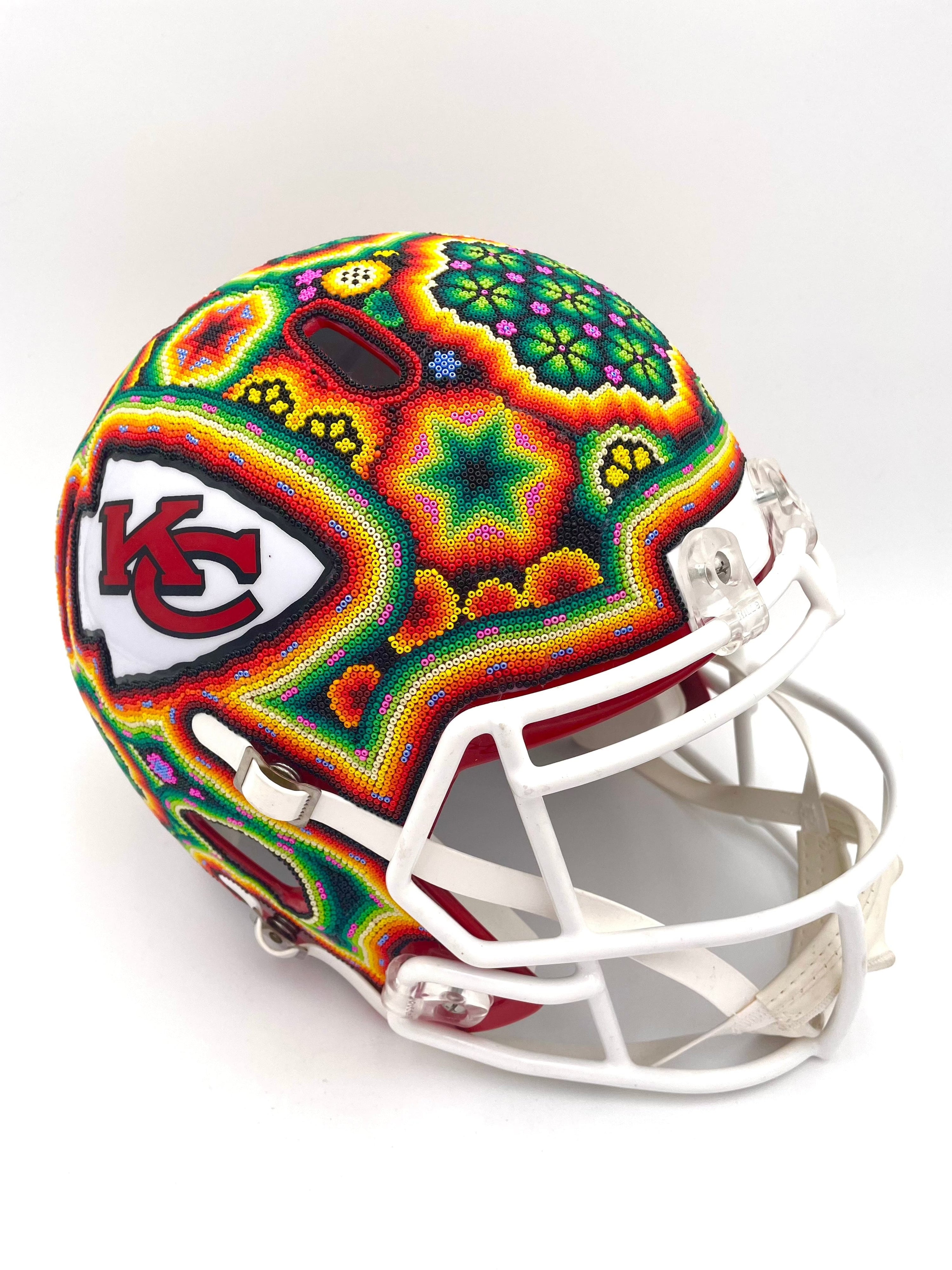 Why an NFL Helmet with Huichol Art Is the Ultimate Collector’s Piece