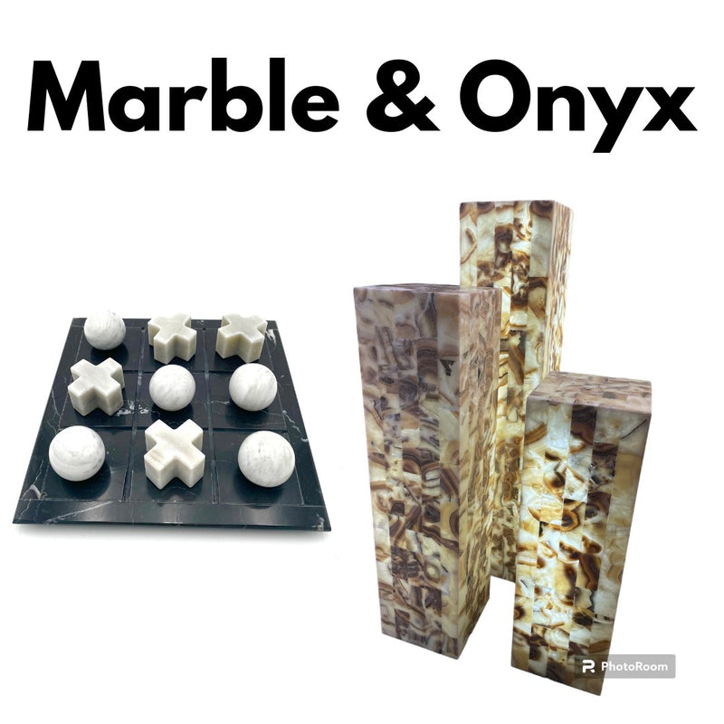 MARBLE AND ONYX