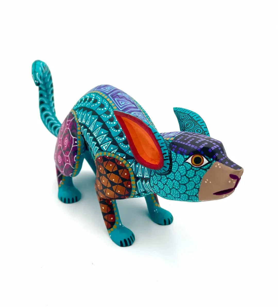 Fox - Badger Alebrije – Hand-carved Oaxacan Art