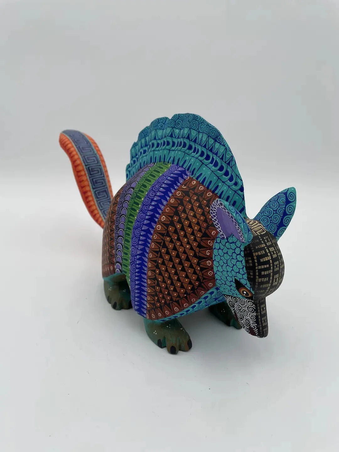 Fox - Armadillo - Chamaleon Alebrije – Hand-carved Oaxacan Art