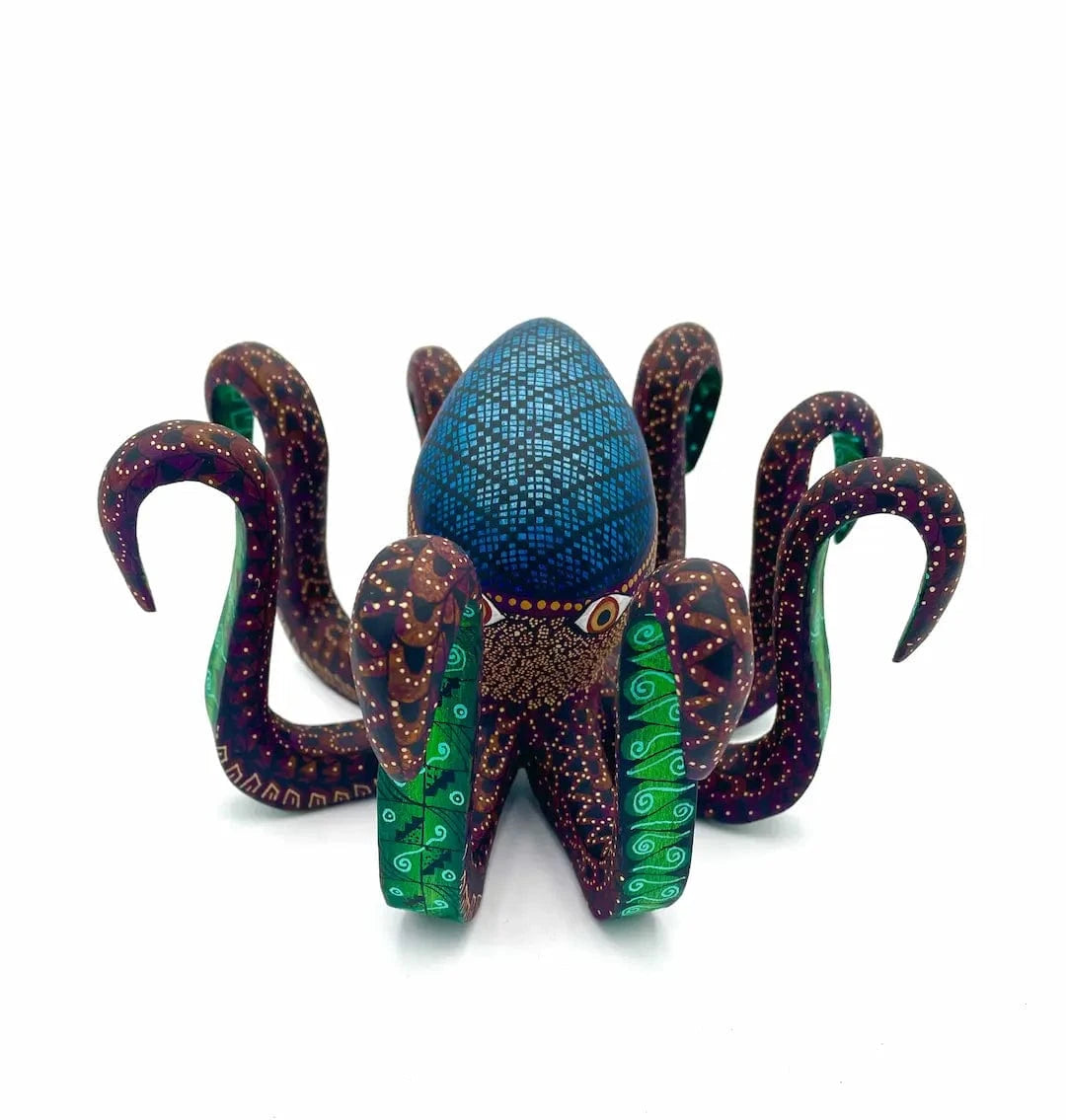 Octopus Alebrije – Hand-carved Oaxacan Art
