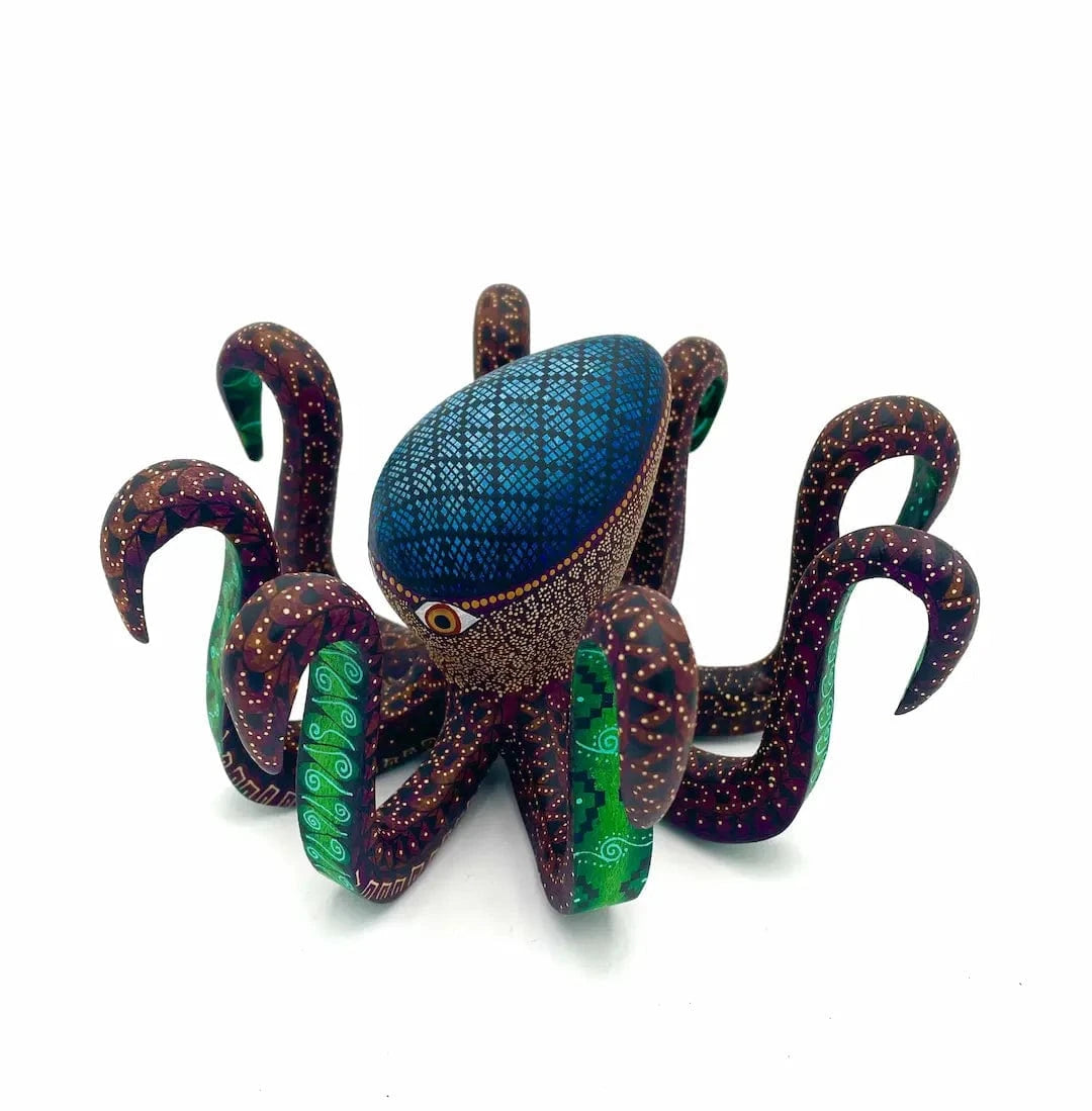 Octopus Alebrije – Hand-carved Oaxacan Art