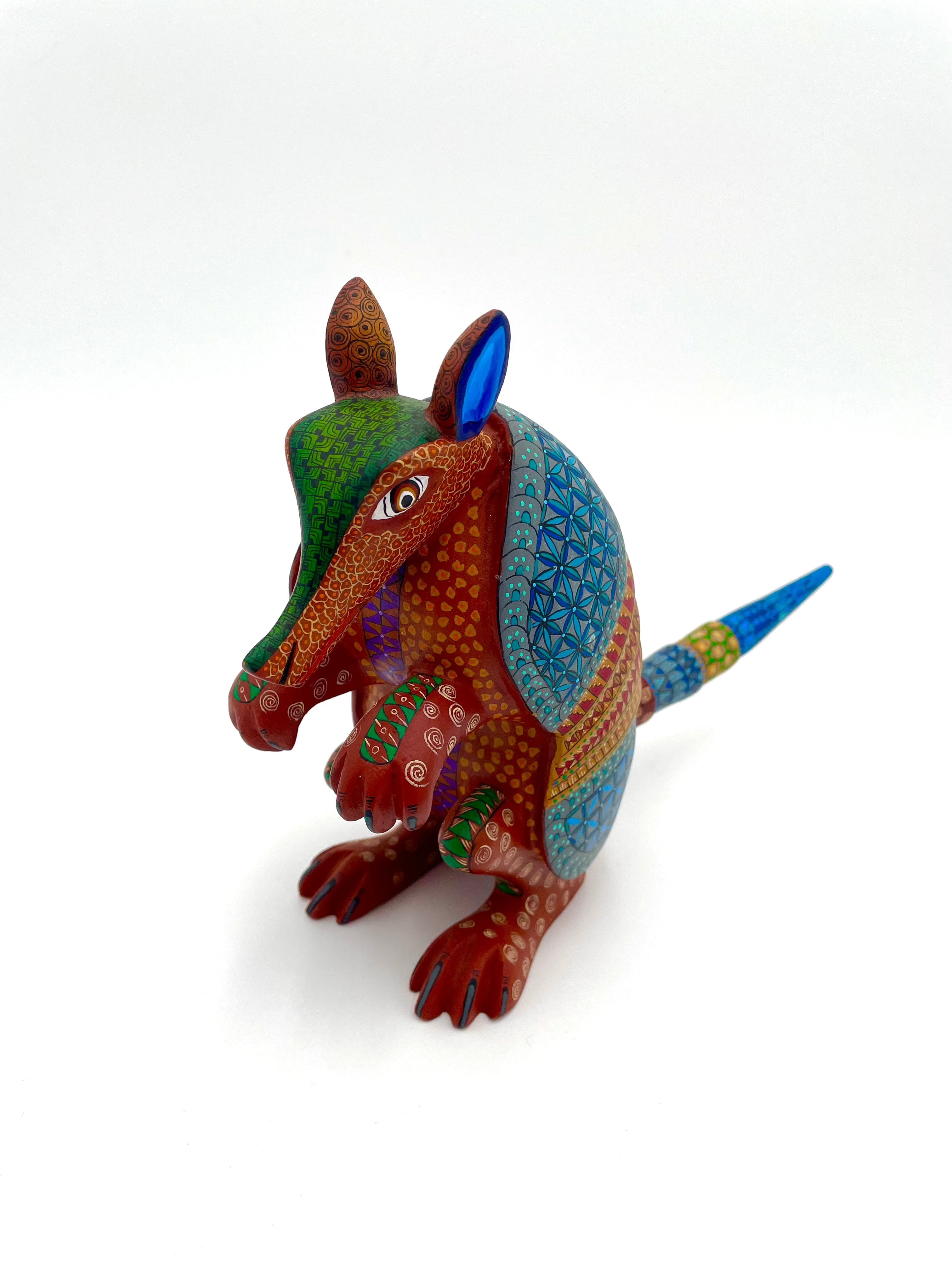 Mexoul Armadillo alebrije