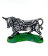 Mexoul BLACK AND GRAY Huichol art Bull