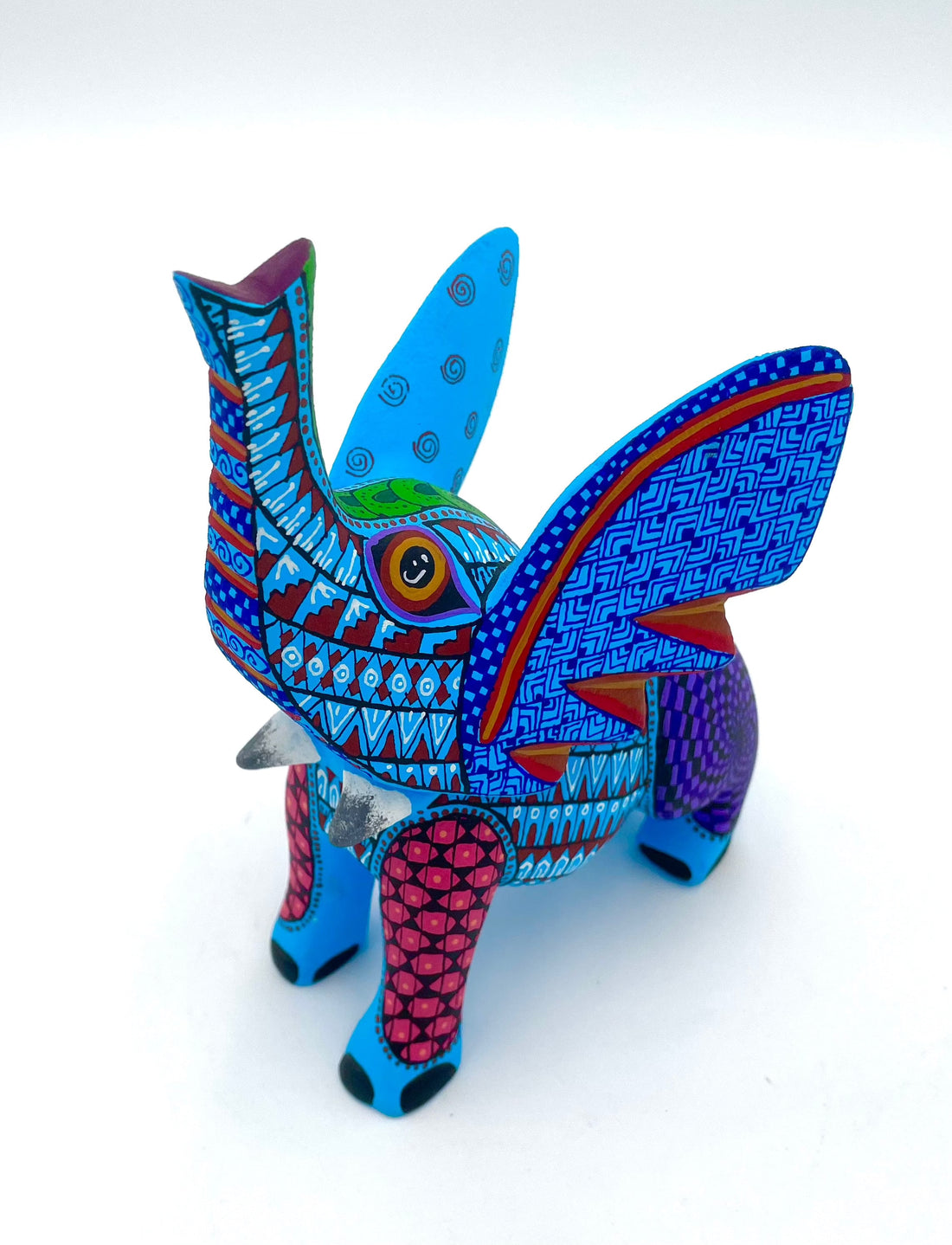 Mexoul Blue elephant alebrije (S)