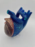 Mexoul Blue heart alebrije