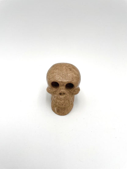 Mexoul Brown Marble skull (S)