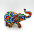 Mexoul COLORED STAR FLOWER Huichol art elephant