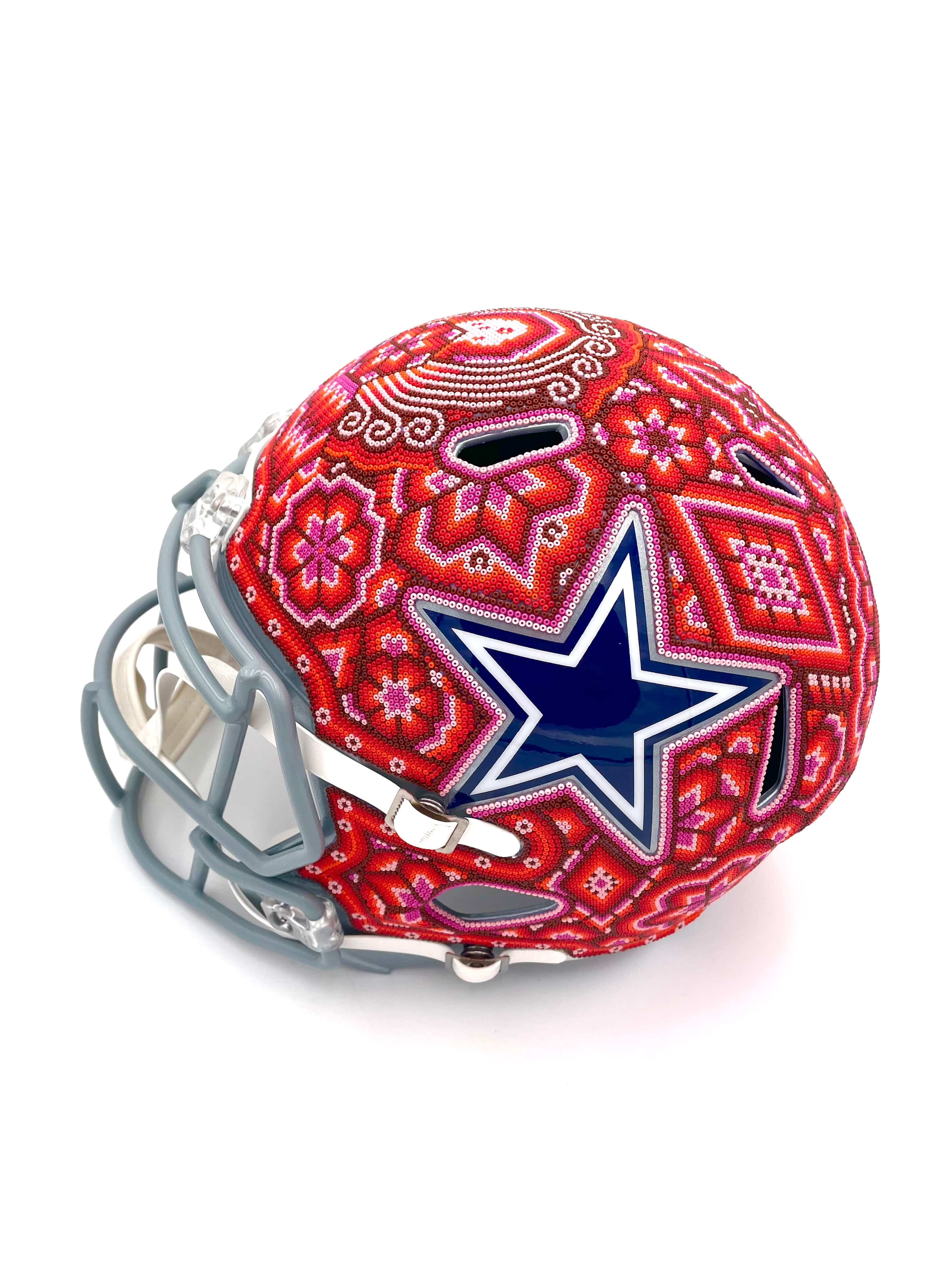 Mexoul Dallas Cowboys NFL helmet (RED-WHITE)