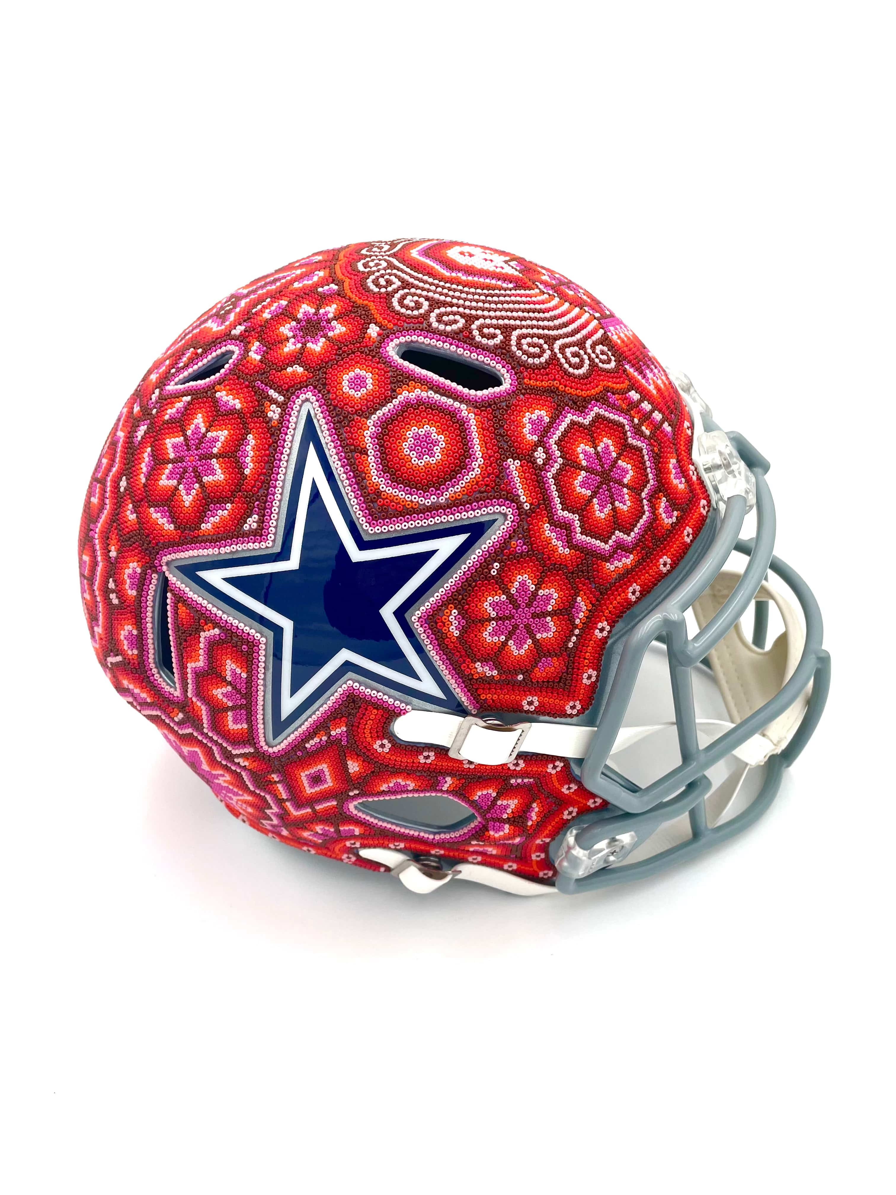 Mexoul Dallas Cowboys NFL helmet (RED-WHITE)