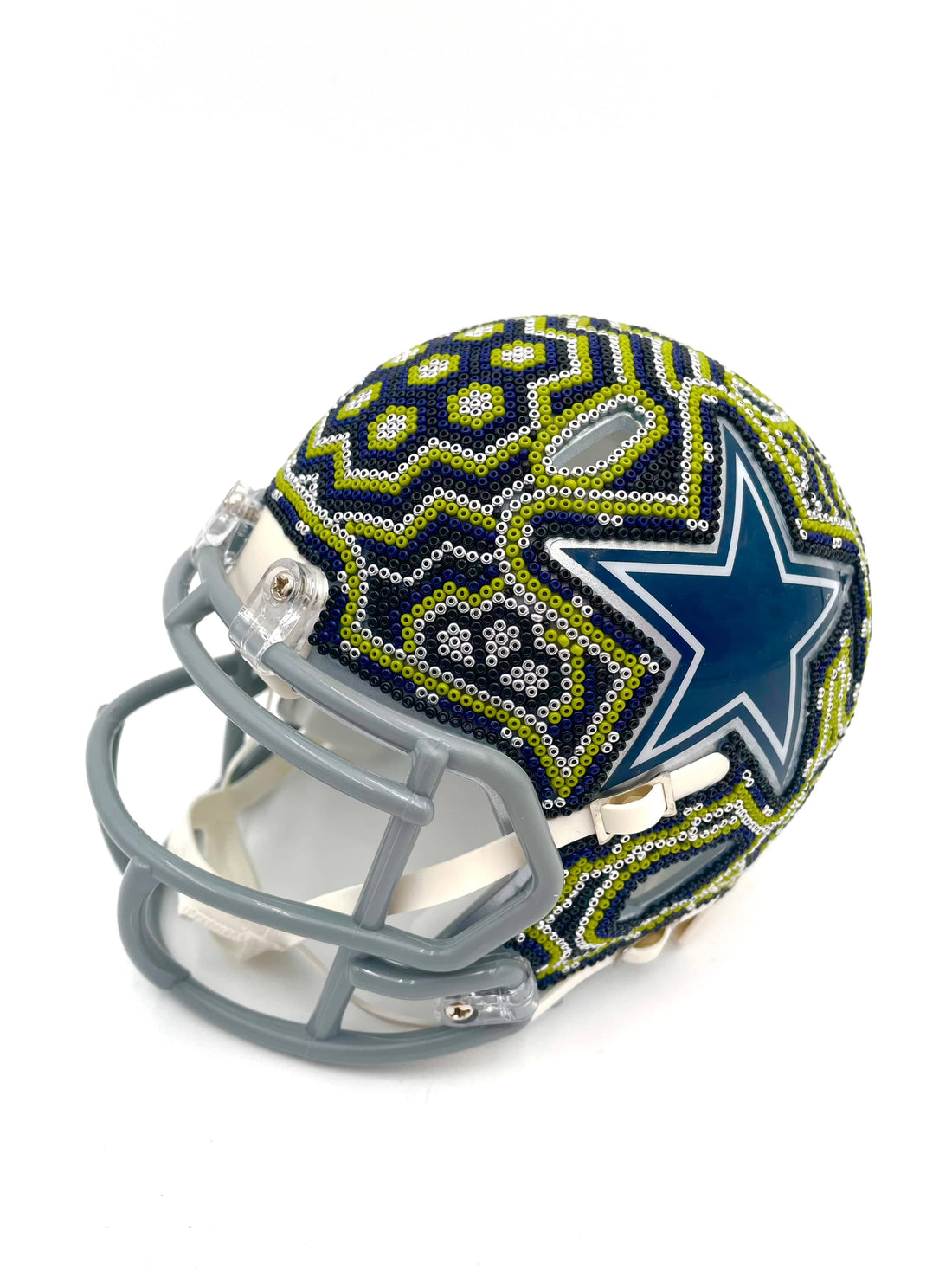 Mexoul Dallas Cowboys NFL mini helmet (BLUE-GREEN)