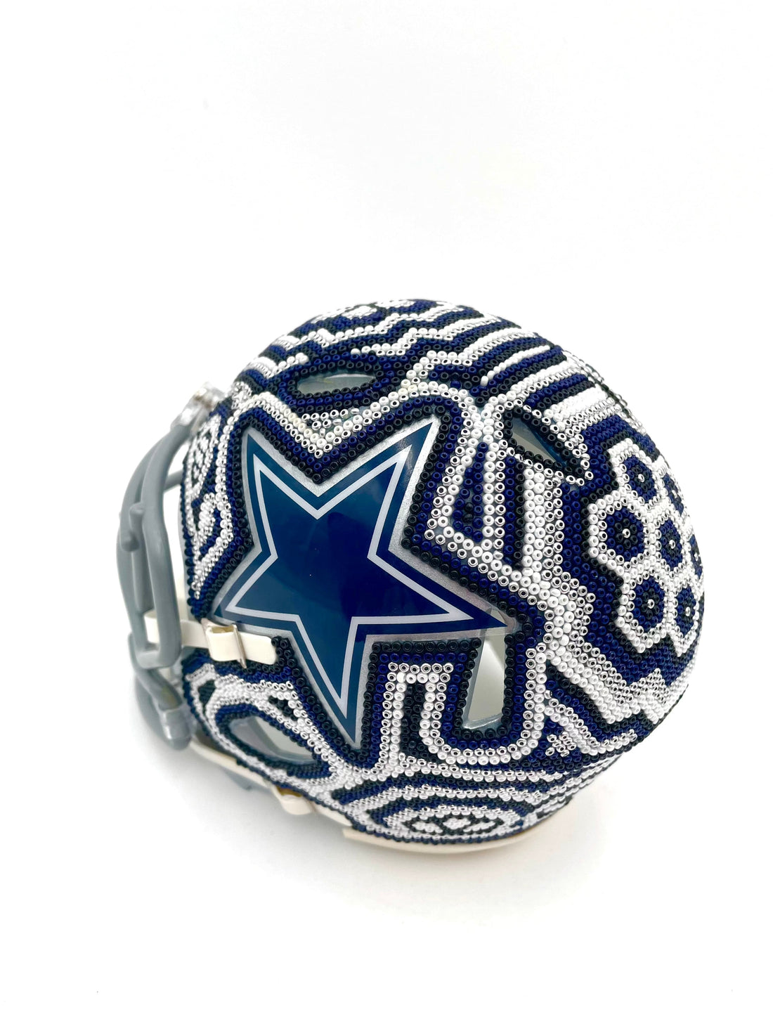 Mexoul Dallas Cowboys NFL mini helmet (BLUE-WHITE)