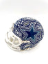 Mexoul Dallas Cowboys NFL mini helmet (BLUE-WHITE)