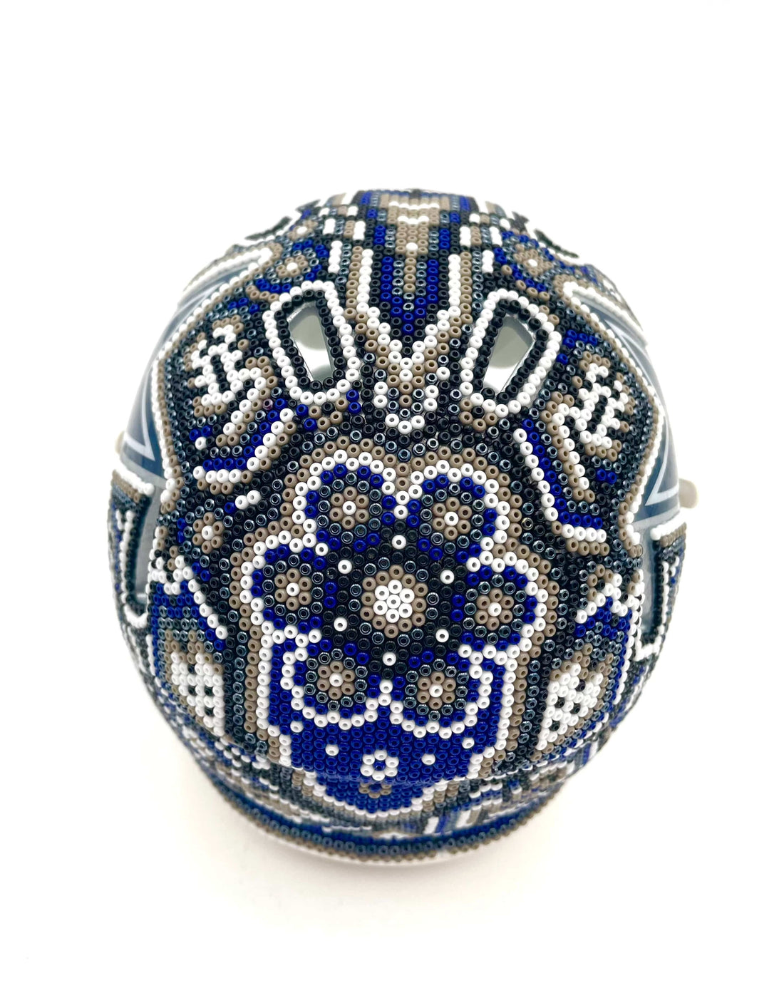 Mexoul Dallas Cowboys NFL mini helmet (GRAY-BLUE-WHITE)