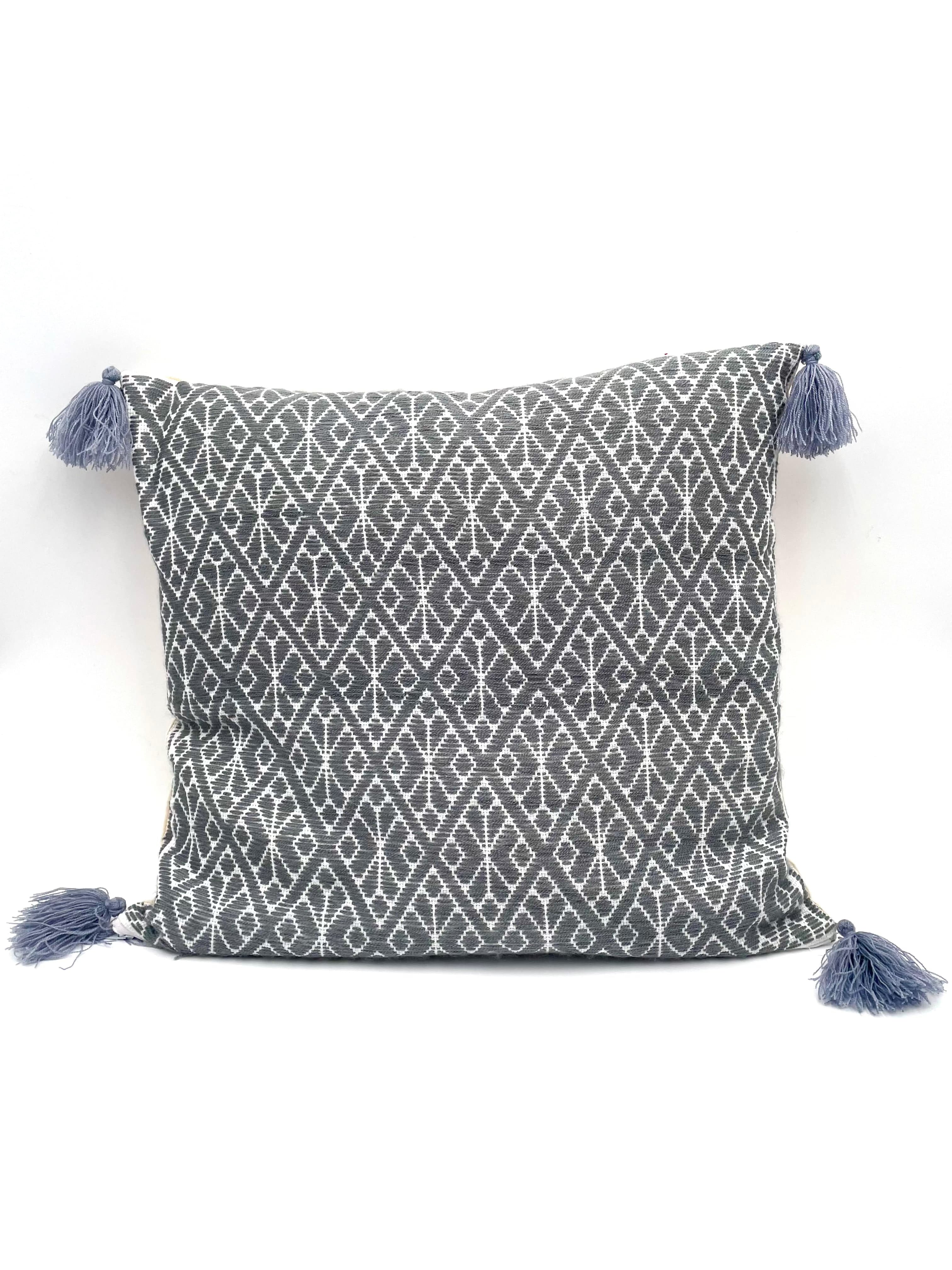 Mexoul Gray Embroidered cushions