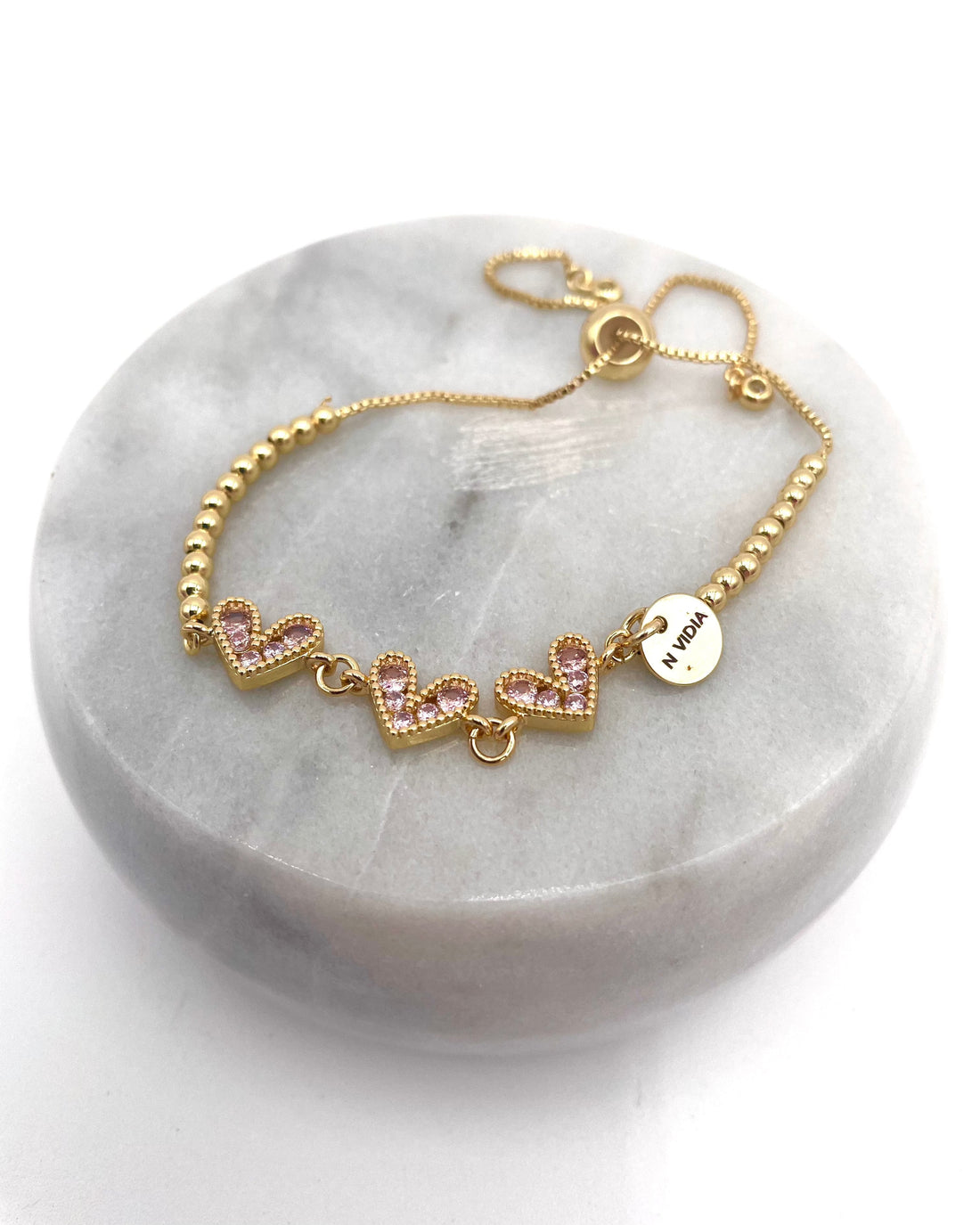 Mexoul Handmade gold plated bracelet variant 18