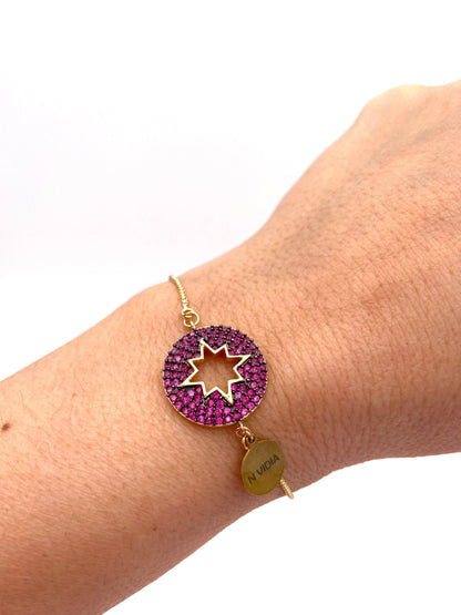 Mexoul Handmade gold plated bracelet variant 26