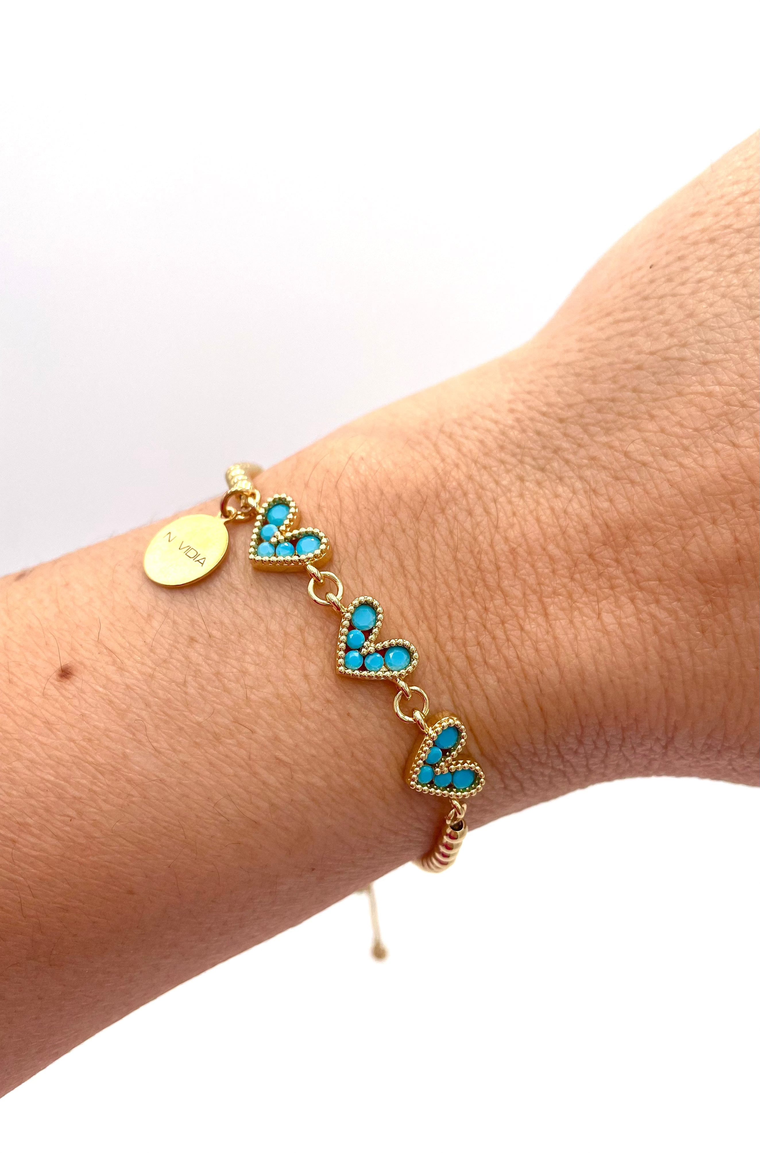 Mexoul Handmade gold plated bracelet variant 29