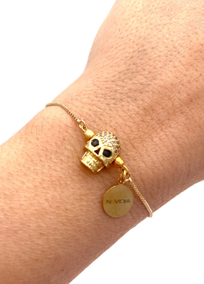 Mexoul Handmade gold plated bracelet variant 33